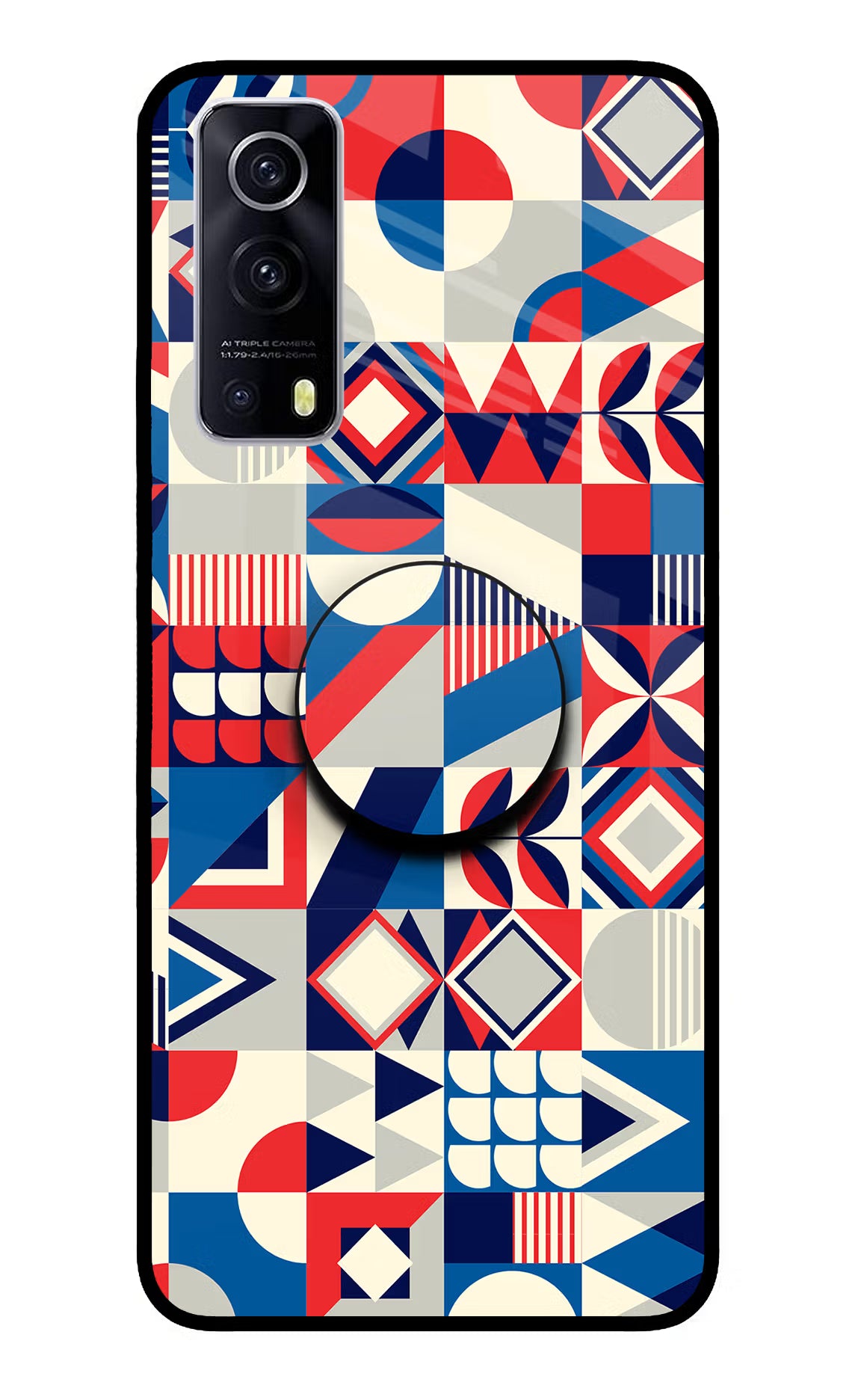 Colorful Pattern iQOO Z3 5G Pop Case - Colorful Pattern iQOO Z3 5G Pop Case by Casekaro Colorful Pattern iQOO Z3 5G Pop Case by Casekaro