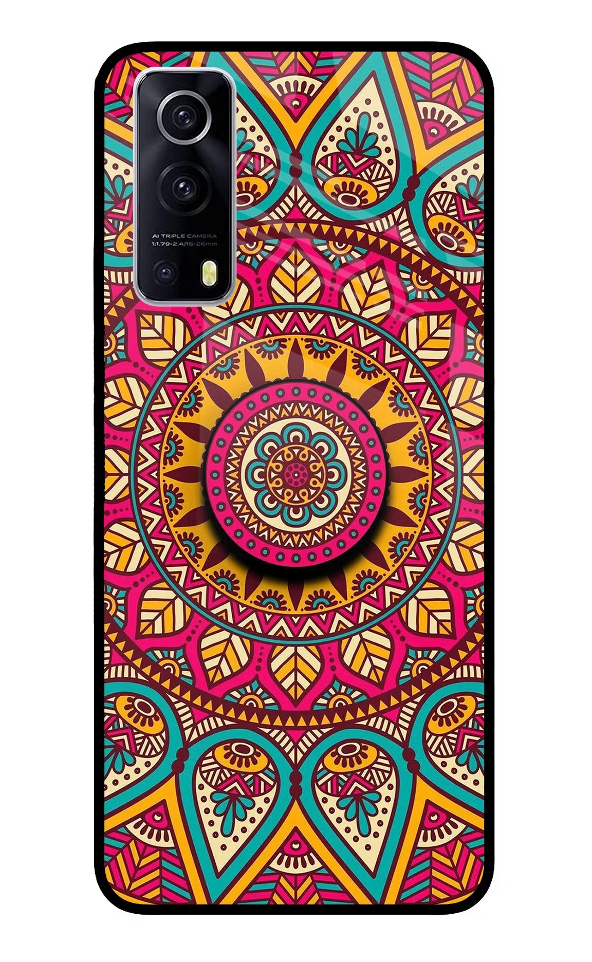 Mandala iQOO Z3 5G Pop Case - Mandala iQOO Z3 5G Pop Case by Casekaro Mandala iQOO Z3 5G Pop Case by Casekaro