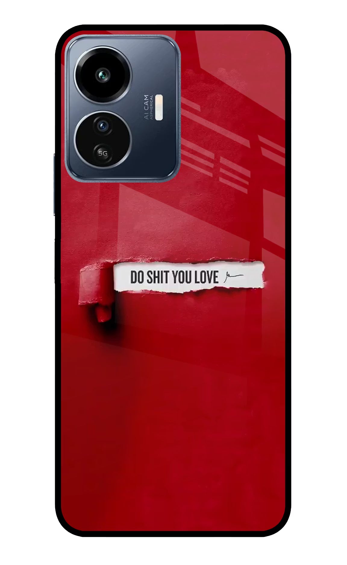 Do Shit You Love IQOO Z6 Lite 5G Glass Case - Do Shit You Love IQOO Z6 Lite 5G Glass Case Do Shit You Love IQOO Z6 Lite 5G Glass Case