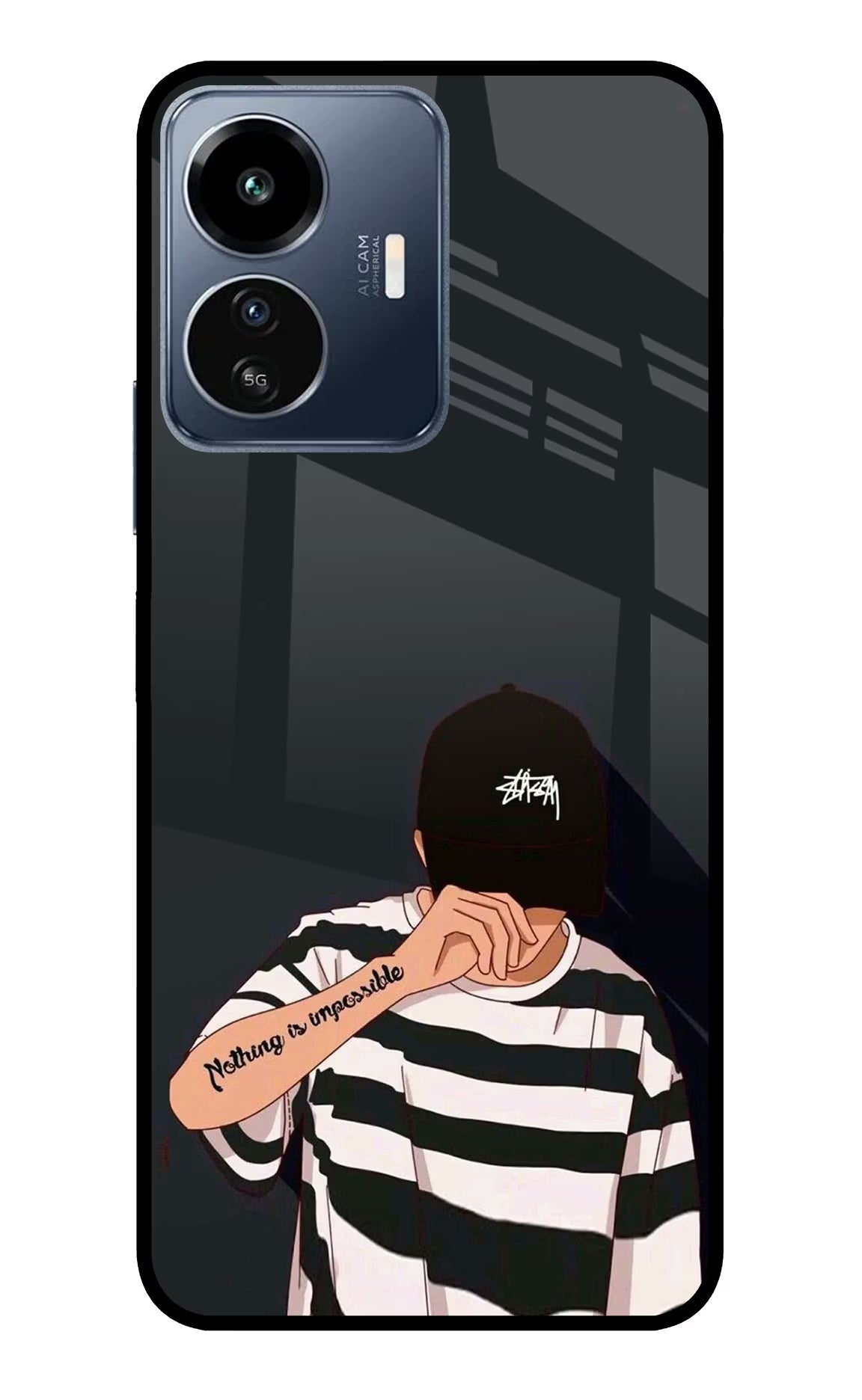 Aesthetic Boy IQOO Z6 Lite 5G Glass Case - Aesthetic Boy IQOO Z6 Lite 5G Glass Case Aesthetic Boy IQOO Z6 Lite 5G Glass Case