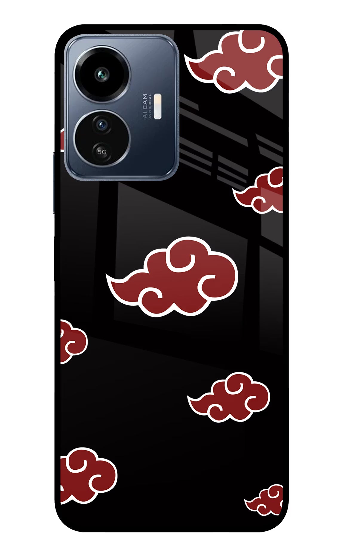 Akatsuki IQOO Z6 Lite 5G Glass Case - Akatsuki IQOO Z6 Lite 5G Glass Case Akatsuki IQOO Z6 Lite 5G Glass Case