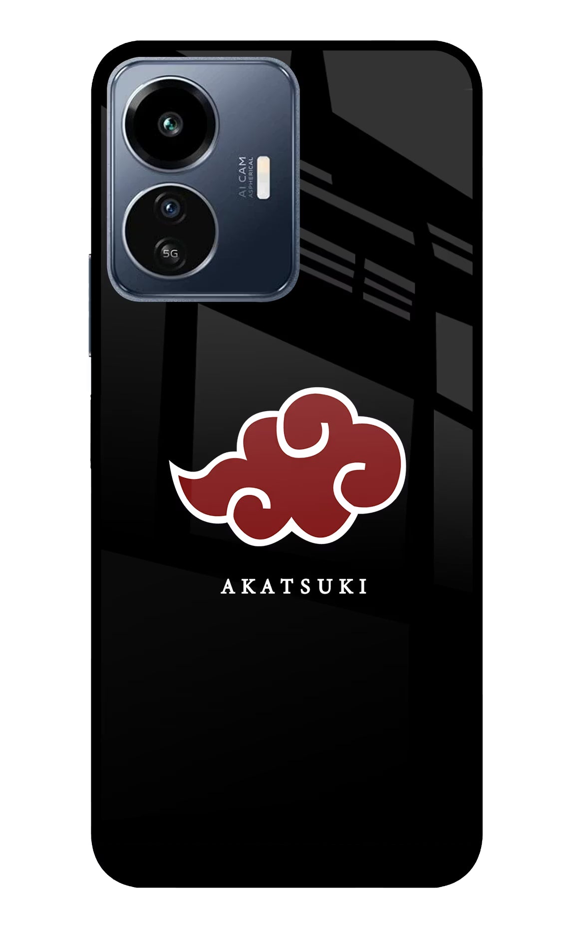 Akatsuki IQOO Z6 Lite 5G Glass Case - Akatsuki IQOO Z6 Lite 5G Glass Case Akatsuki IQOO Z6 Lite 5G Glass Case