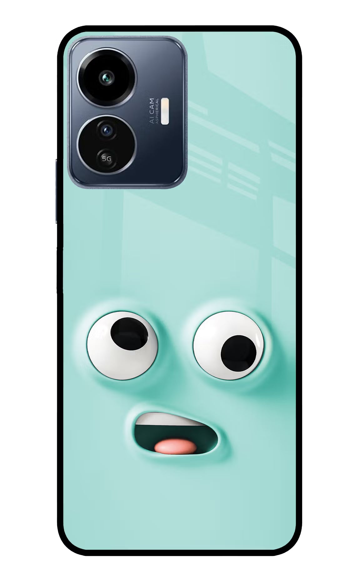 Funny Cartoon IQOO Z6 Lite 5G Glass Case - Funny Cartoon IQOO Z6 Lite 5G Glass Case Funny Cartoon IQOO Z6 Lite 5G Glass Case