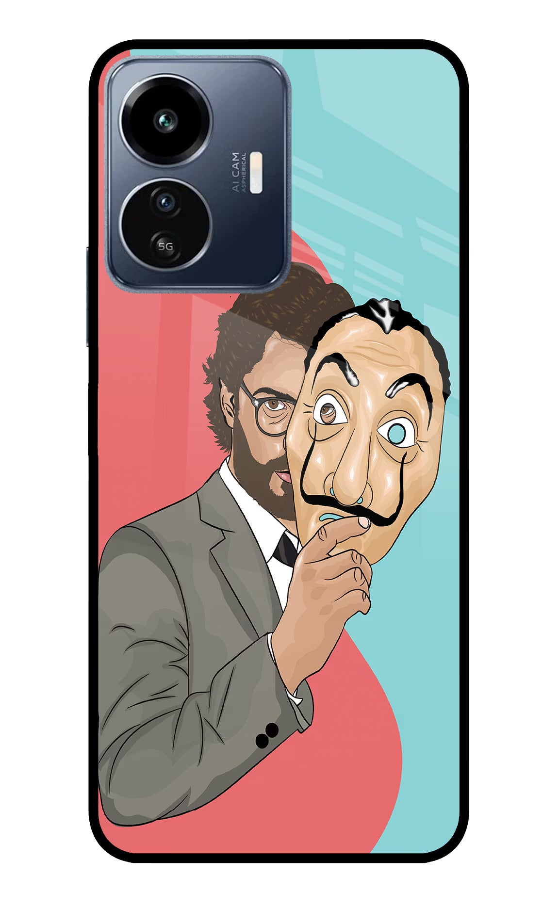 Professor IQOO Z6 Lite 5G Glass Case - Professor IQOO Z6 Lite 5G Glass Case Professor IQOO Z6 Lite 5G Glass Case