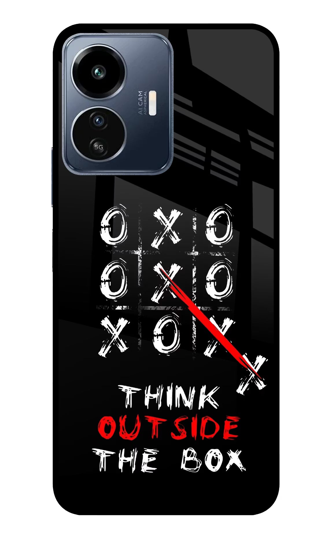 Think out of the BOX IQOO Z6 Lite 5G Glass Case - Think out of the BOX IQOO Z6 Lite 5G Glass Case Think out of the BOX IQOO Z6 Lite 5G Glass Case
