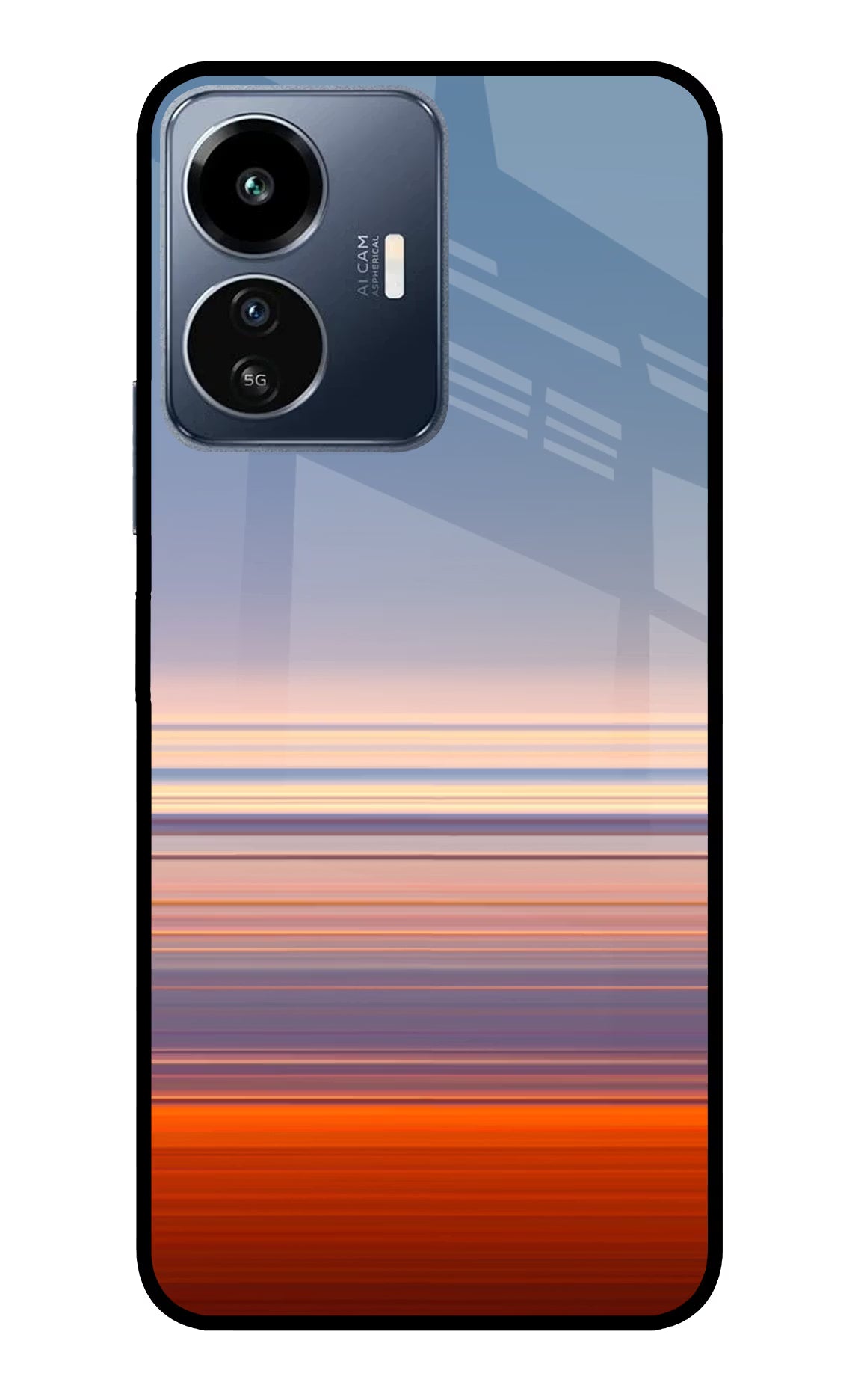 Morning Colors IQOO Z6 Lite 5G Glass Case - Morning Colors IQOO Z6 Lite 5G Glass Case Morning Colors IQOO Z6 Lite 5G Glass Case