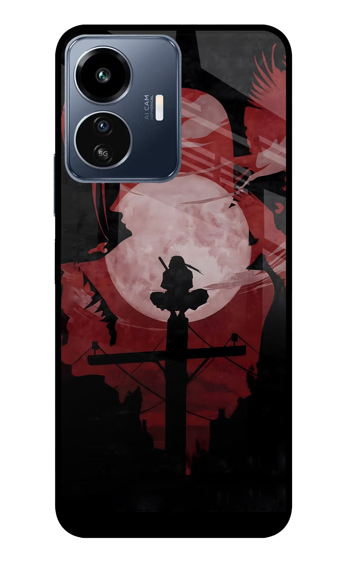 Naruto Anime IQOO Z6 Lite 5G Glass Case - Naruto Anime IQOO Z6 Lite 5G Glass Case Naruto Anime IQOO Z6 Lite 5G Glass Case