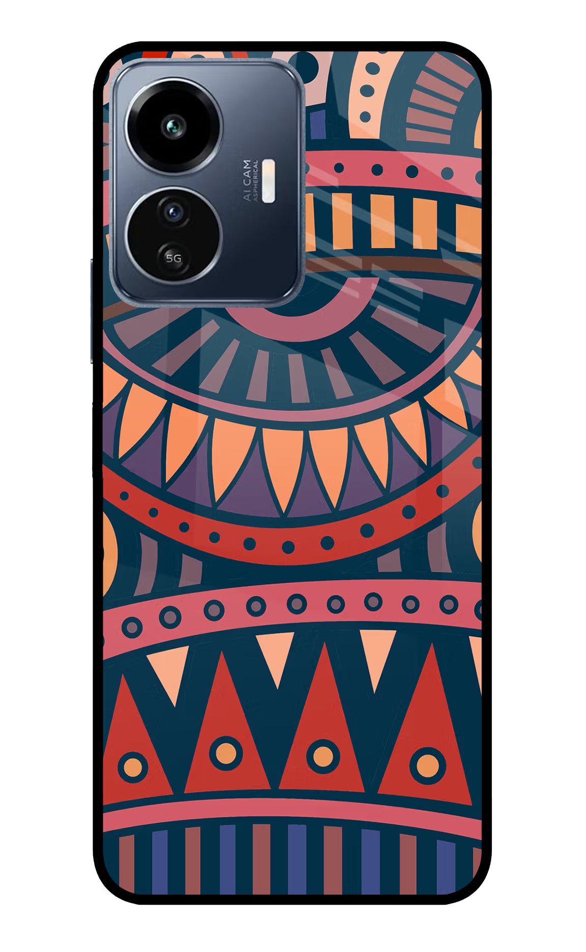 African Culture Design IQOO Z6 Lite 5G Glass Case - African Culture Design IQOO Z6 Lite 5G Glass Case African Culture Design IQOO Z6 Lite 5G Glass Case