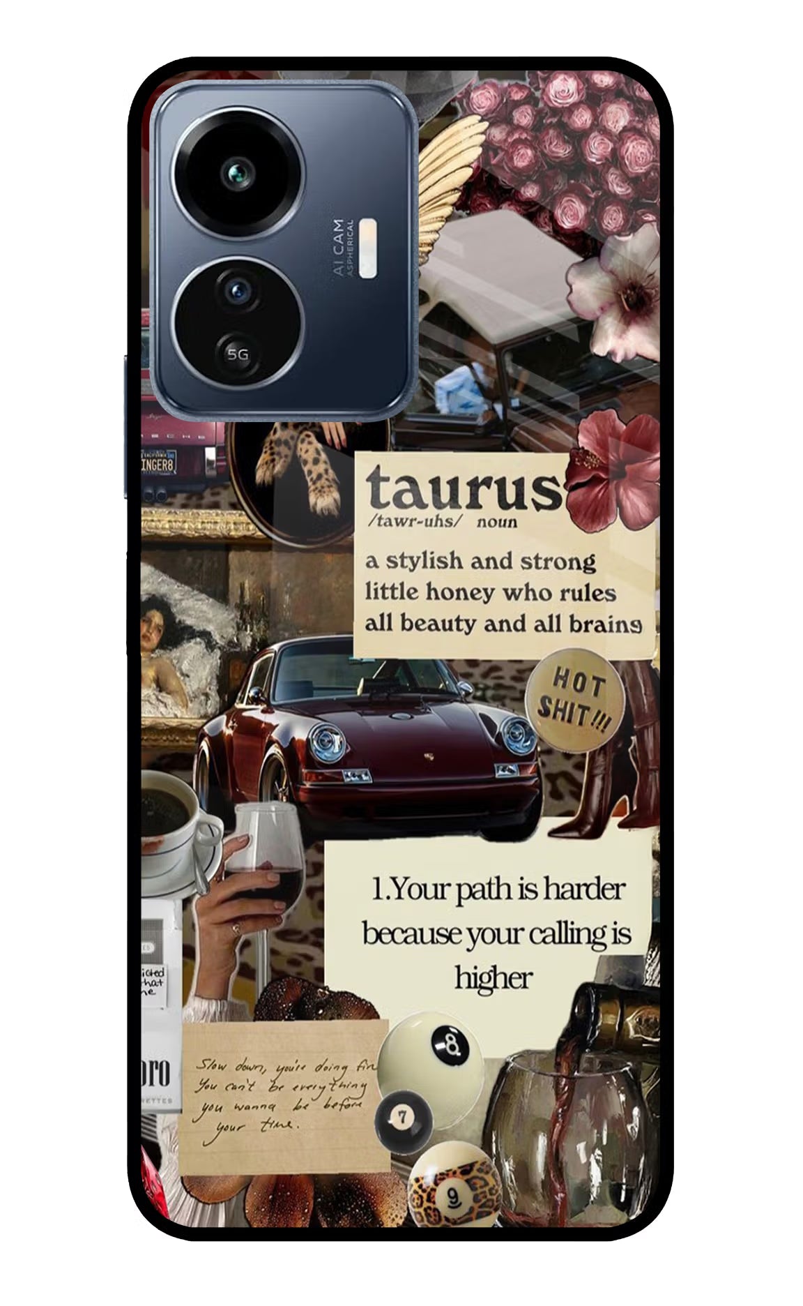 Taurus Zodiac IQOO Z6 Lite 5G Glass Case - Taurus Zodiac IQOO Z6 Lite 5G Glass Case Taurus Zodiac IQOO Z6 Lite 5G Glass Case