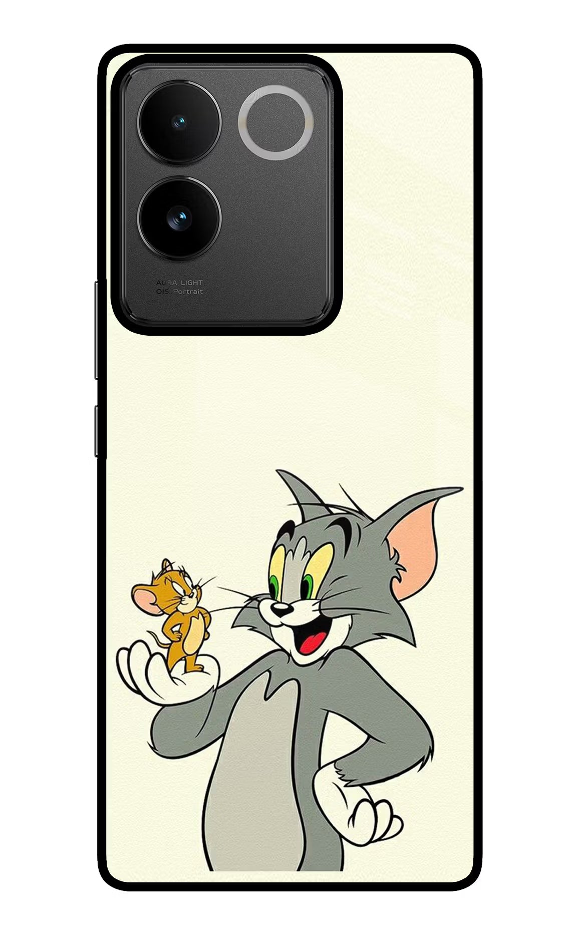 Tom & Jerry IQOO Z7 Pro 5G Glass Case - Tom & Jerry IQOO Z7 Pro 5G Glass Case Tom & Jerry IQOO Z7 Pro 5G Glass Case