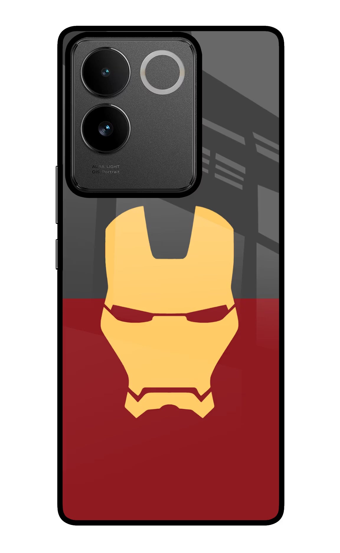 Ironman IQOO Z7 Pro 5G Glass Case - Ironman IQOO Z7 Pro 5G Glass Case Ironman IQOO Z7 Pro 5G Glass Case