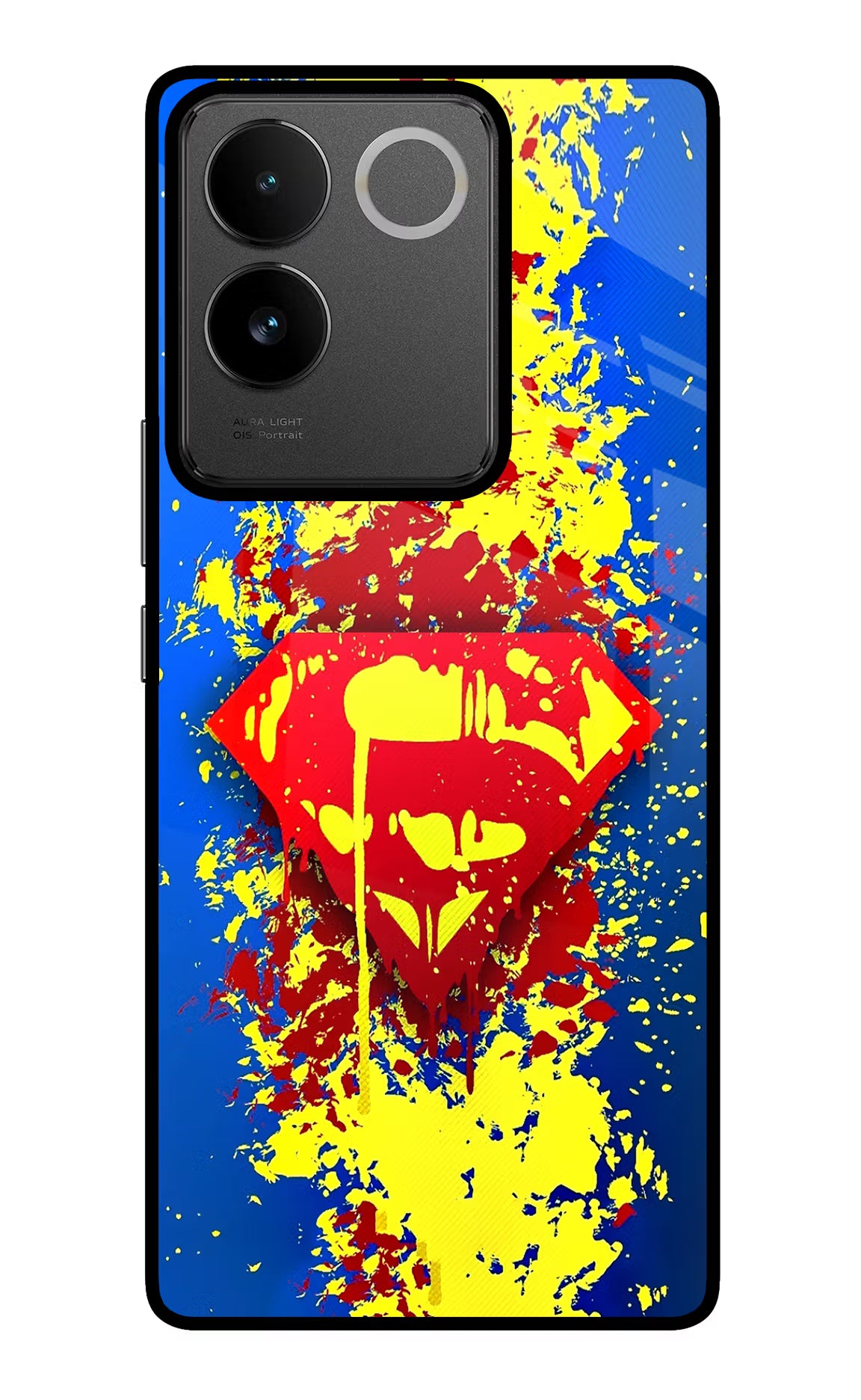 Superman logo IQOO Z7 Pro 5G Glass Case - Superman logo IQOO Z7 Pro 5G Glass Case Superman logo IQOO Z7 Pro 5G Glass Case