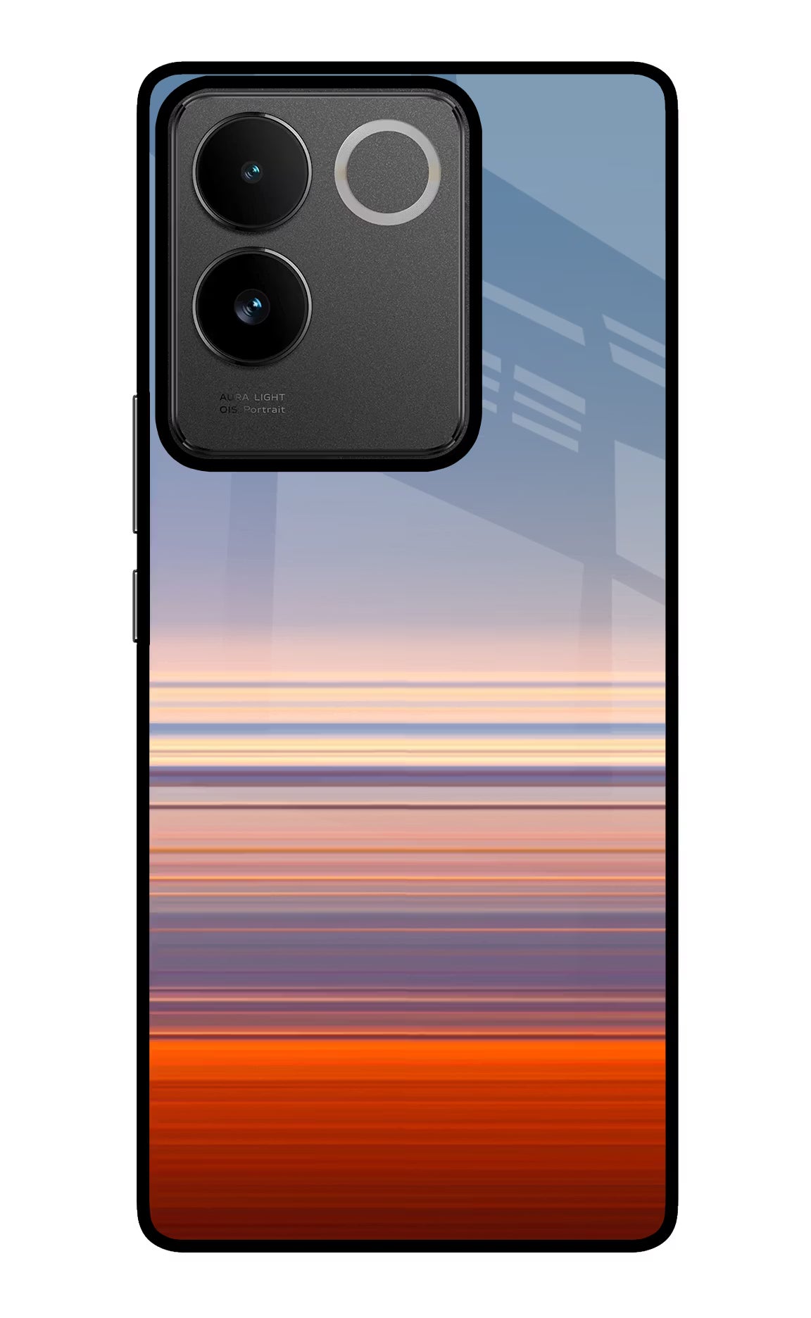 Morning Colors IQOO Z7 Pro 5G Glass Case - Morning Colors IQOO Z7 Pro 5G Glass Case Morning Colors IQOO Z7 Pro 5G Glass Case
