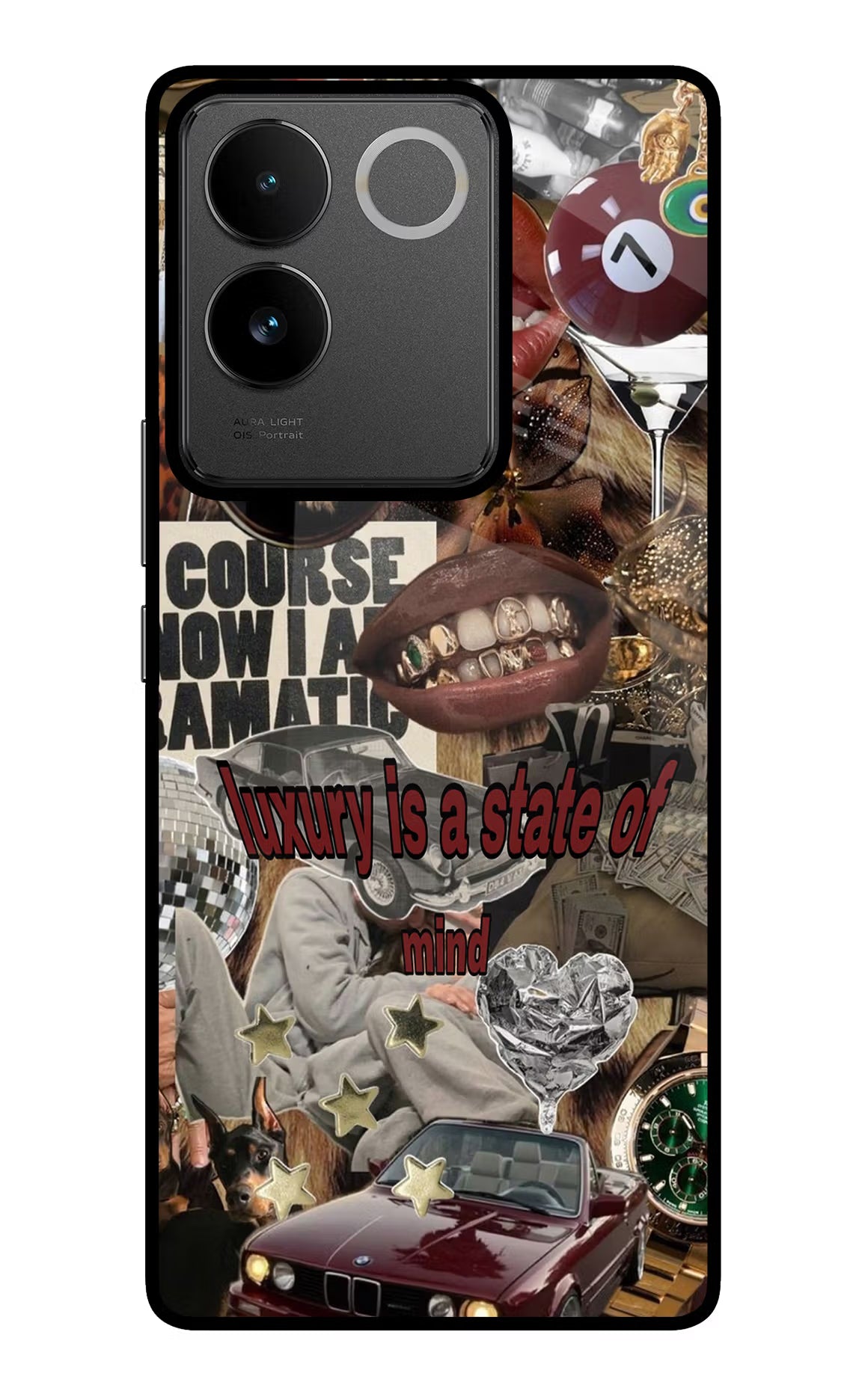 Luxury IQOO Z7 Pro 5G Glass Case - Luxury IQOO Z7 Pro 5G Glass Case Luxury IQOO Z7 Pro 5G Glass Case