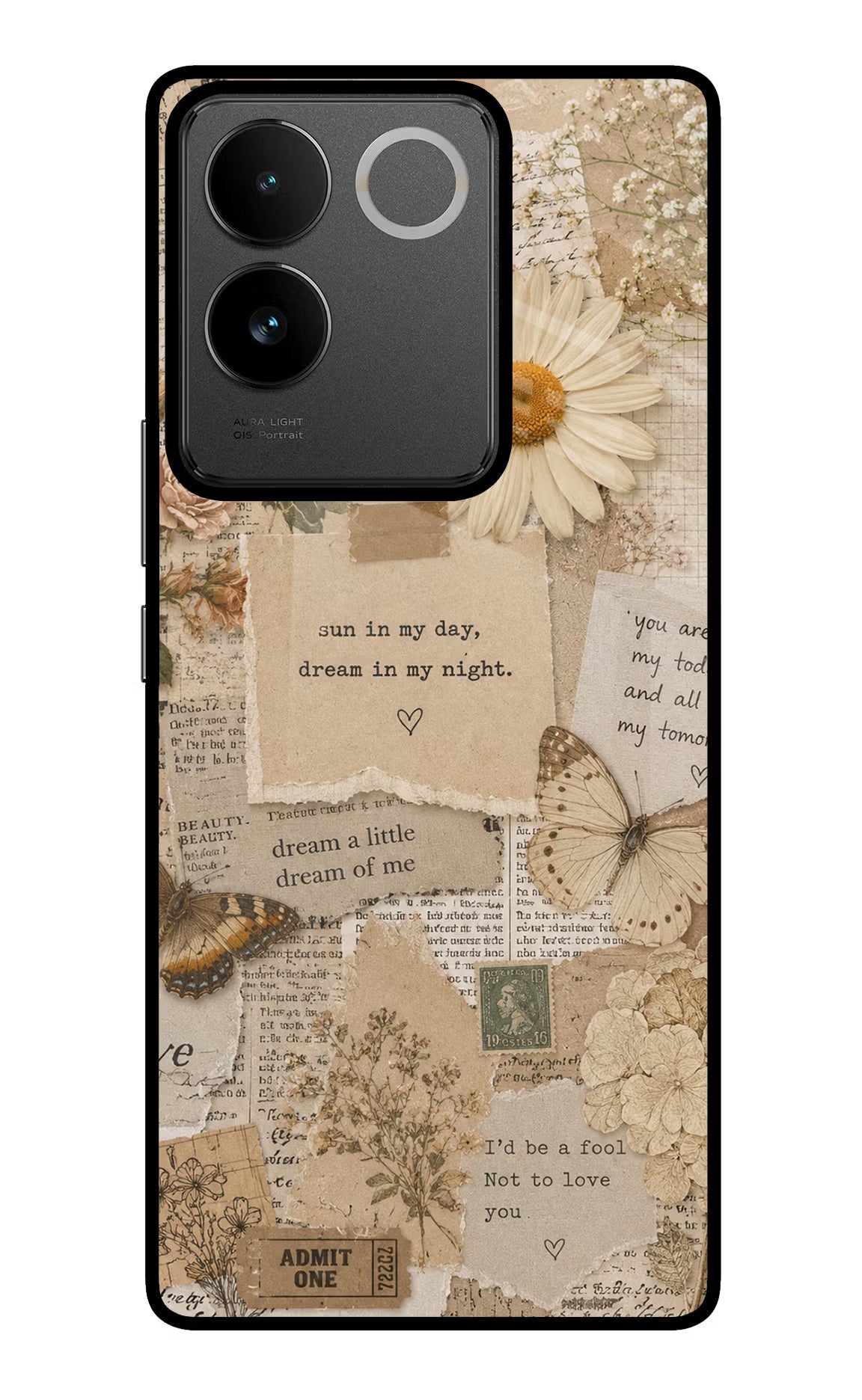 Vintage case IQOO Z7 Pro 5G Glass Case - Vintage case IQOO Z7 Pro 5G Glass Case Vintage case IQOO Z7 Pro 5G Glass Case
