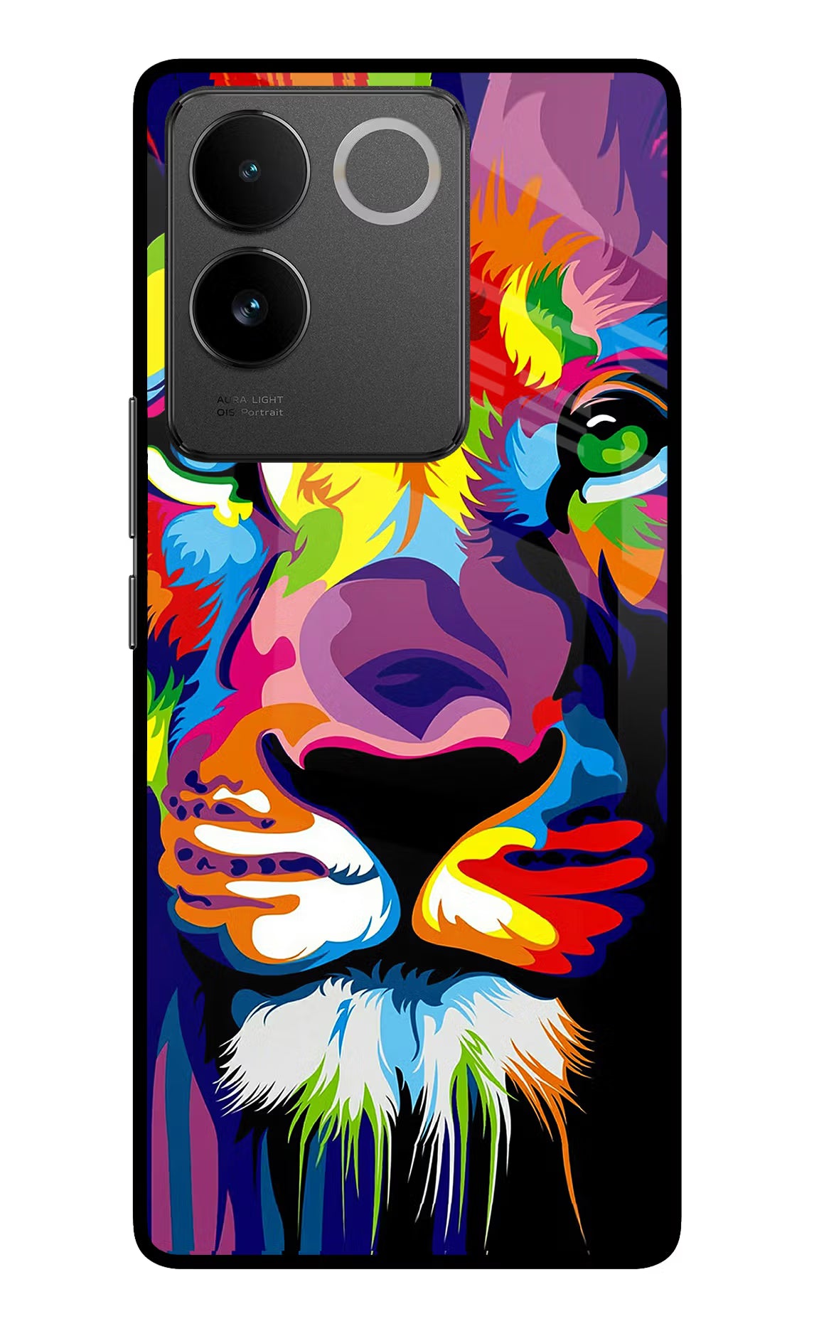 Lion Vivo T2 Pro 5G Glass Case - Lion Vivo T2 Pro 5G Glass Case Lion Vivo T2 Pro 5G Glass Case