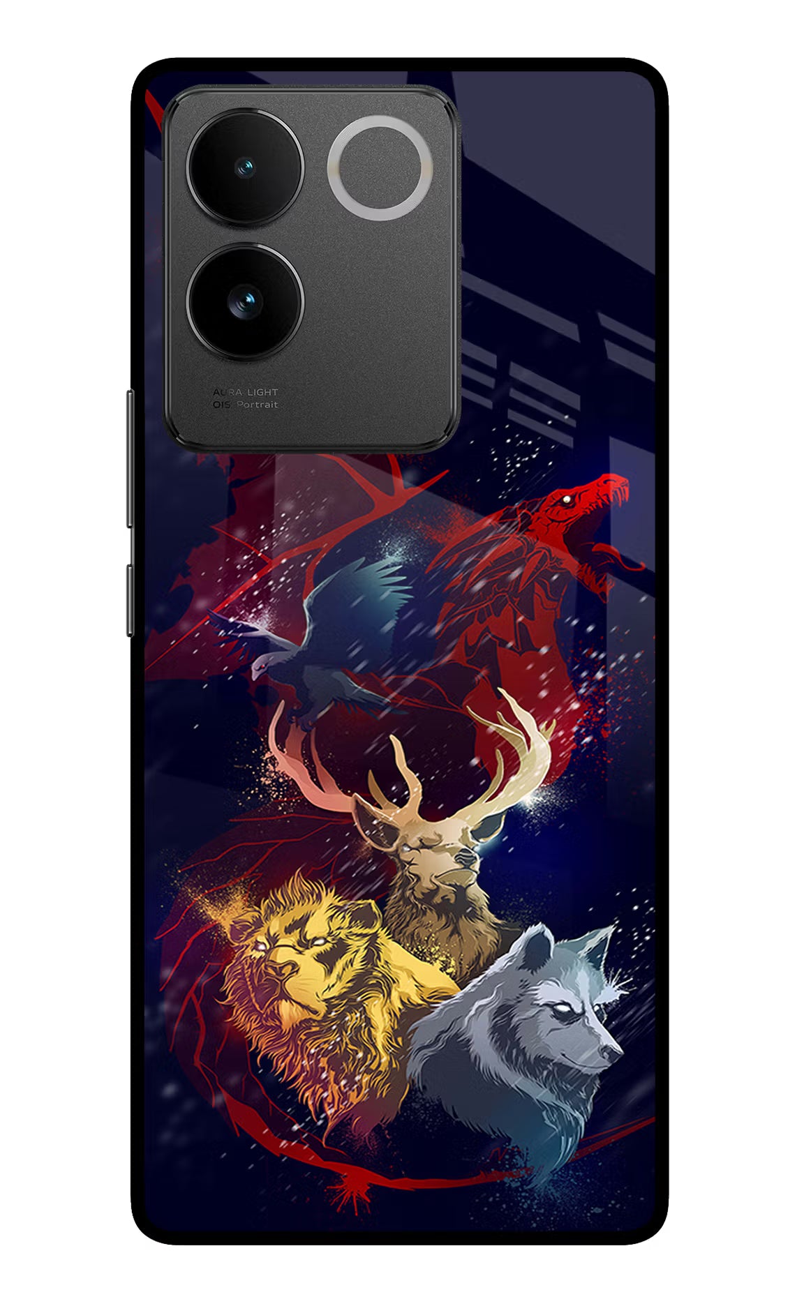 Game Of Thrones Vivo T2 Pro 5G Glass Case - Game Of Thrones Vivo T2 Pro 5G Glass Case Game Of Thrones Vivo T2 Pro 5G Glass Case
