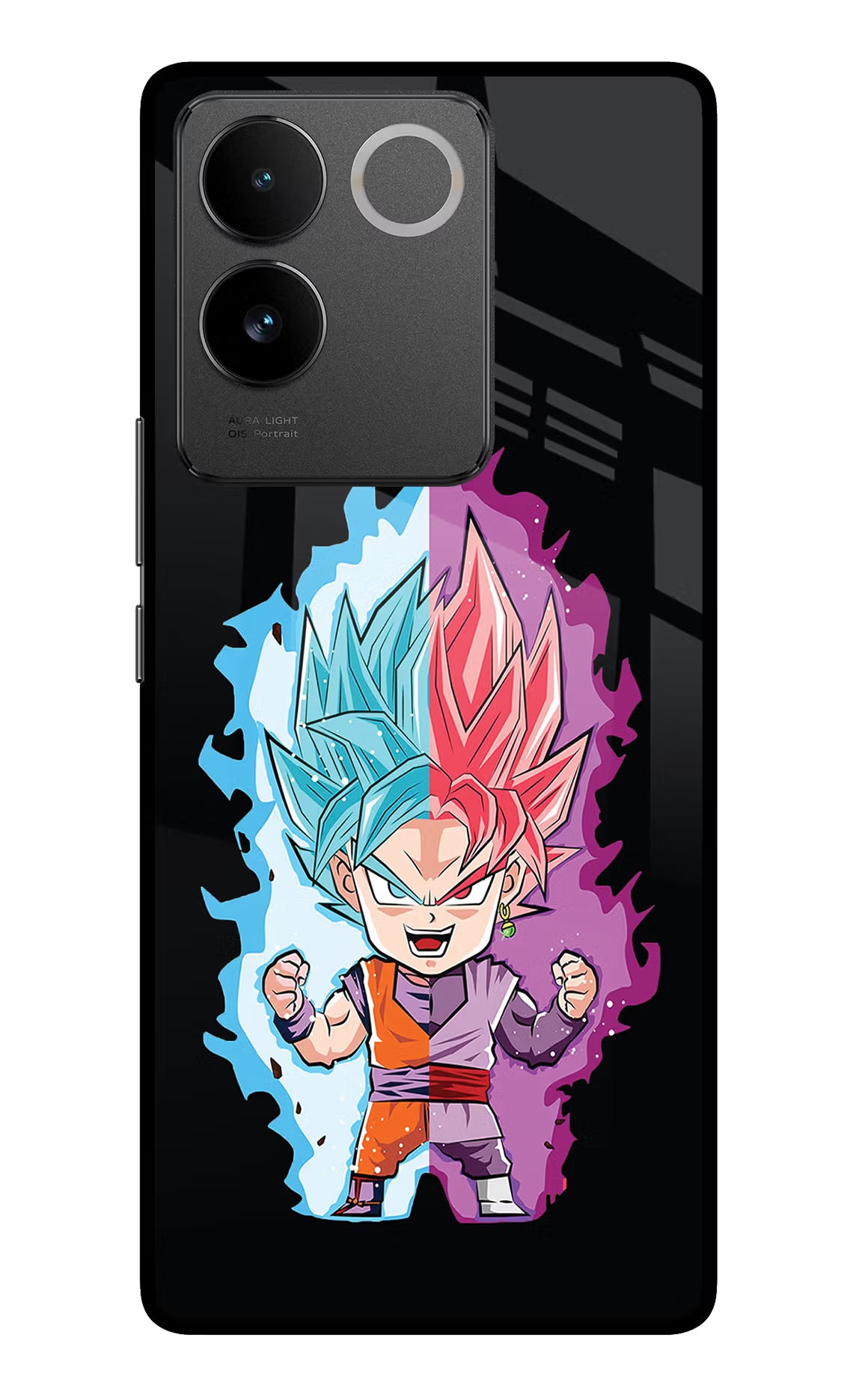 Chota Goku Vivo T2 Pro 5G Glass Case - Chota Goku Vivo T2 Pro 5G Glass Case Chota Goku Vivo T2 Pro 5G Glass Case