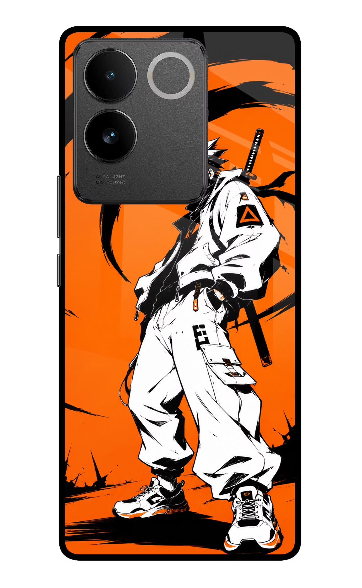 Street Samurai Vivo T2 Pro 5G Glass Case - Street Samurai Vivo T2 Pro 5G Glass Case Street Samurai Vivo T2 Pro 5G Glass Case