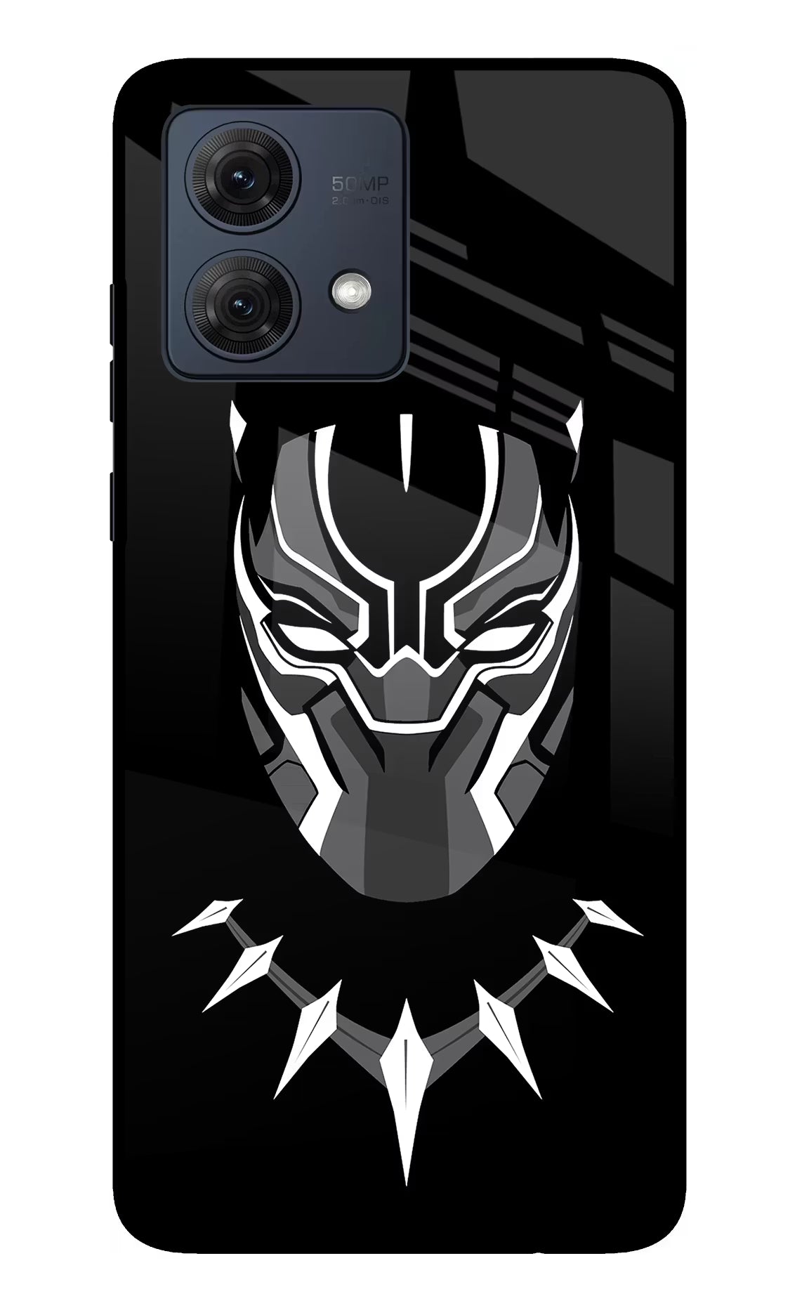 Black Panther Moto G54 5G Glass Case - Black Panther Moto G54 5G Glass Case Black Panther Moto G54 5G Glass Case