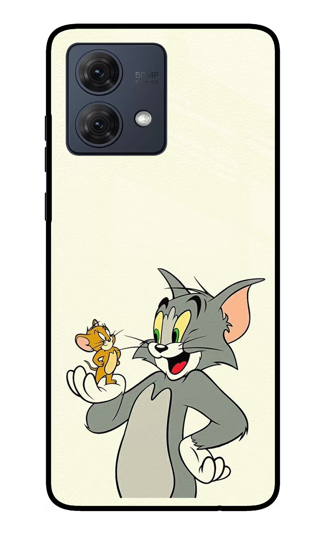 Tom & Jerry Moto G54 5G Glass Case - Tom & Jerry Moto G54 5G Glass Case Tom & Jerry Moto G54 5G Glass Case