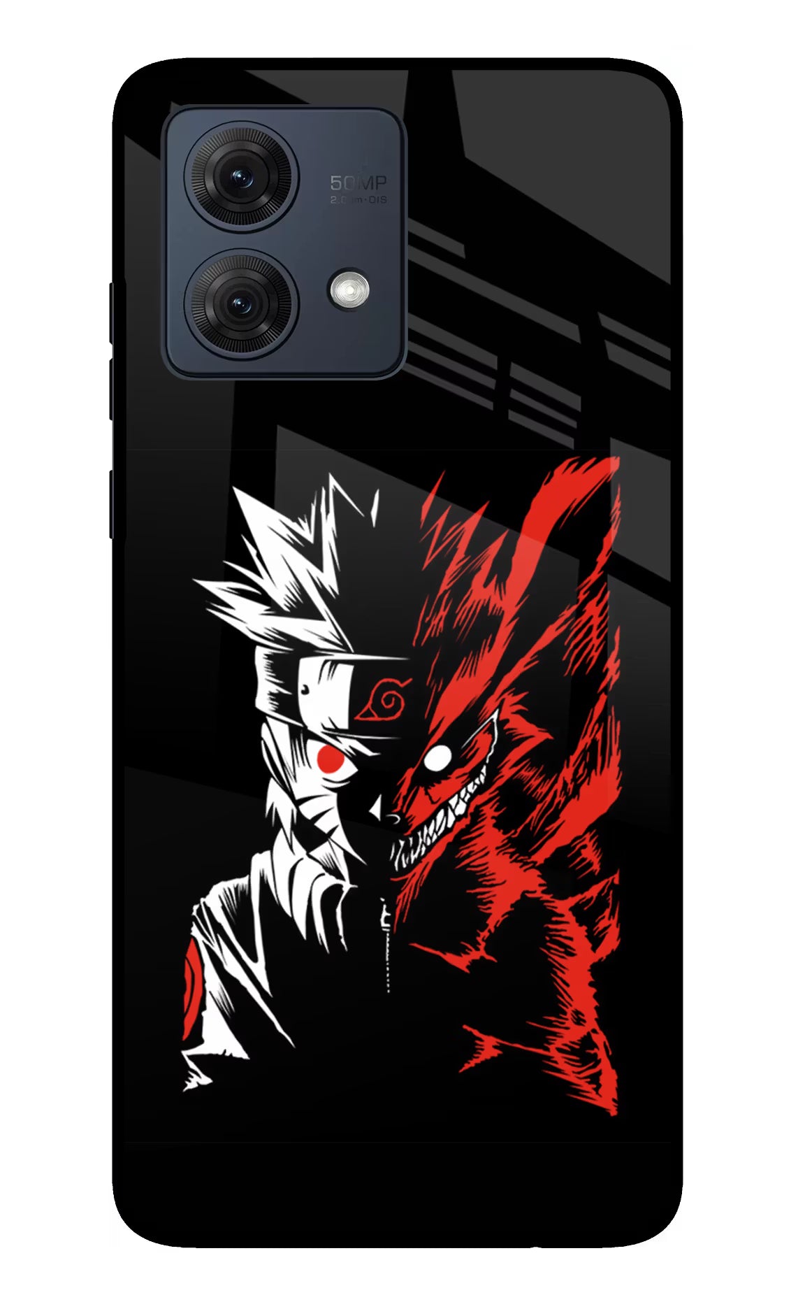 Naruto Two Face Moto G54 5G Glass Case - Naruto Two Face Moto G54 5G Glass Case Naruto Two Face Moto G54 5G Glass Case