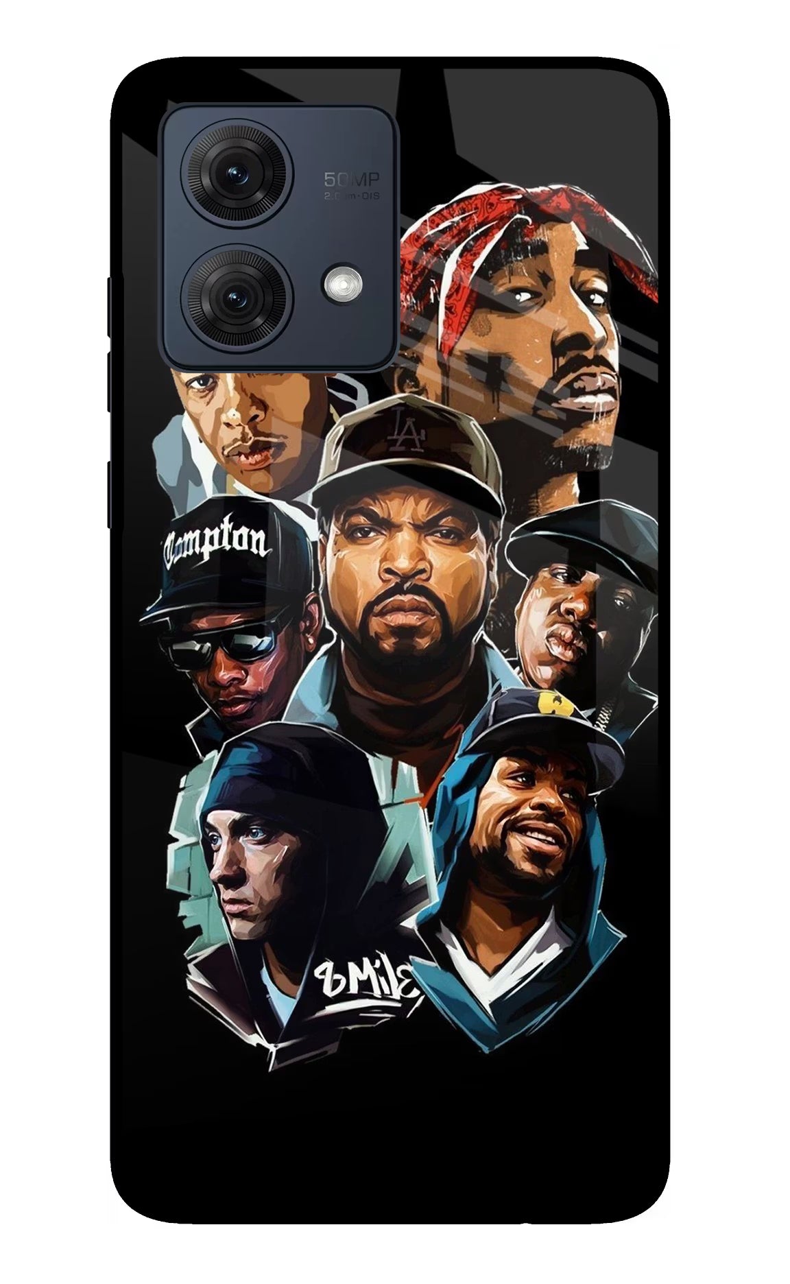 Rappers Moto G54 5G Glass Case - Rappers Moto G54 5G Glass Case Rappers Moto G54 5G Glass Case