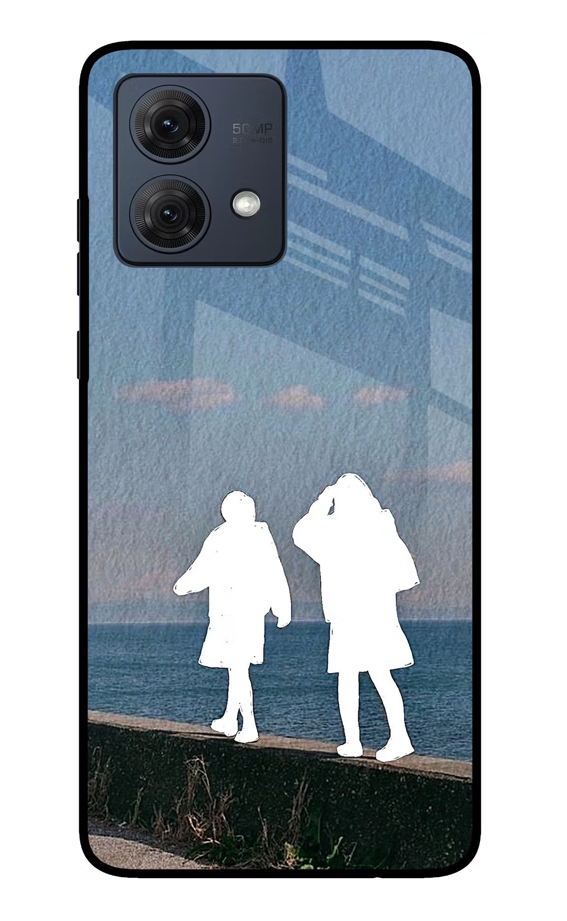 Coastal Dream Moto G54 5G Glass Case - Coastal Dream Moto G54 5G Glass Case Coastal Dream Moto G54 5G Glass Case