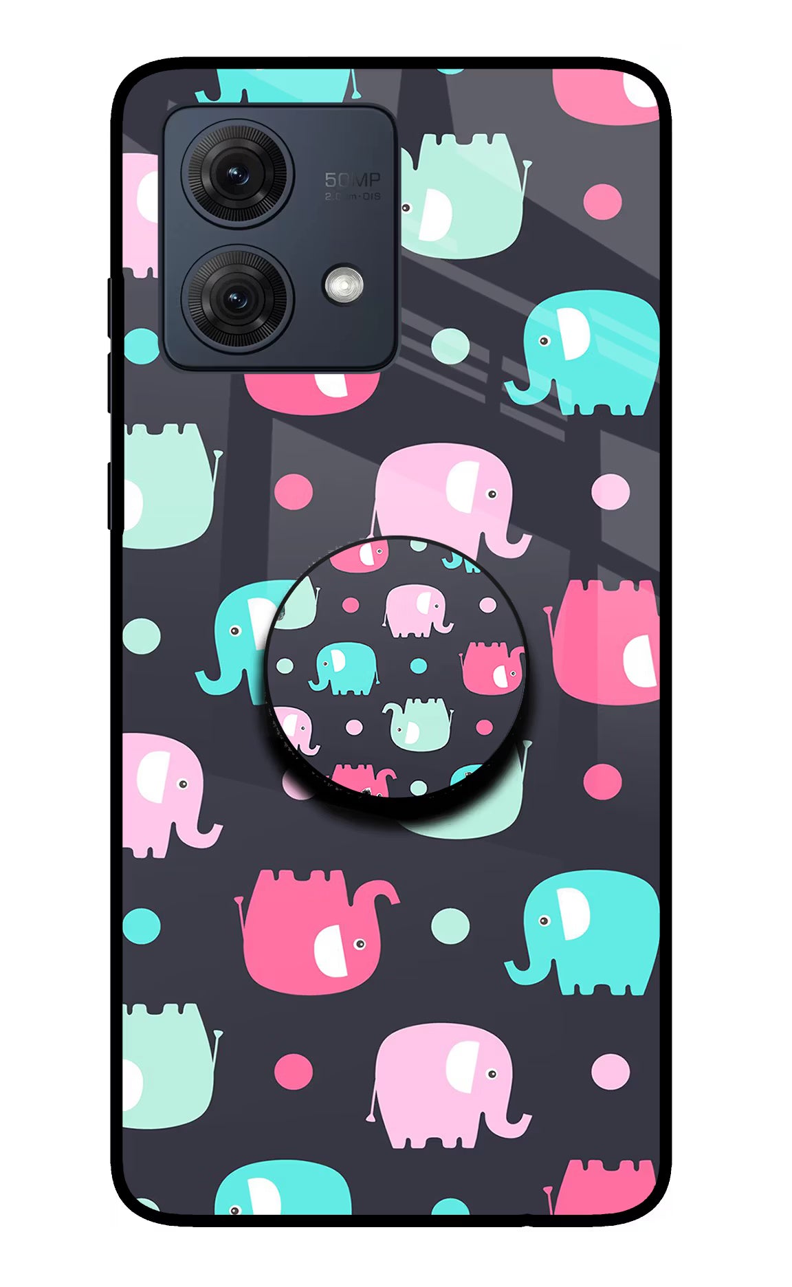 Baby Elephants Moto G54 5G Pop Case by Casekaro