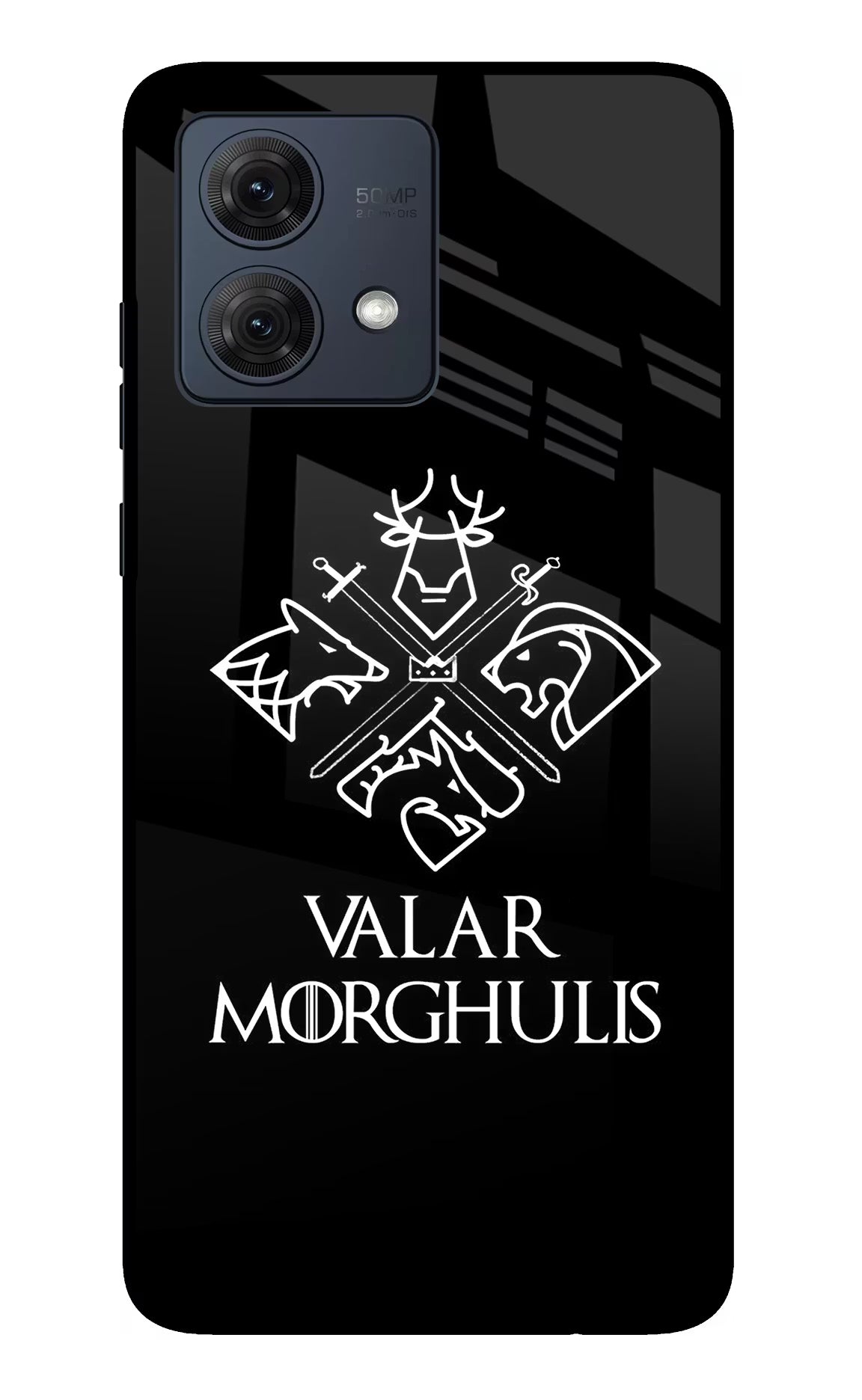 Valar Morghulis | Game Of Thrones Moto G84 5G Glass Case - Valar Morghulis | Game Of Thrones Moto G84 5G Glass Case Valar Morghulis | Game Of Thrones Moto G84 5G Glass Case