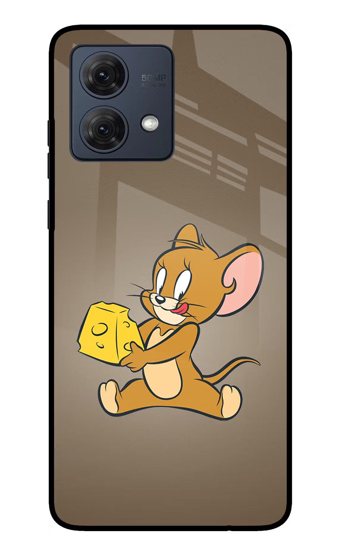 Jerry Moto G84 5G Glass Case - Jerry Moto G84 5G Glass Case Jerry Moto G84 5G Glass Case