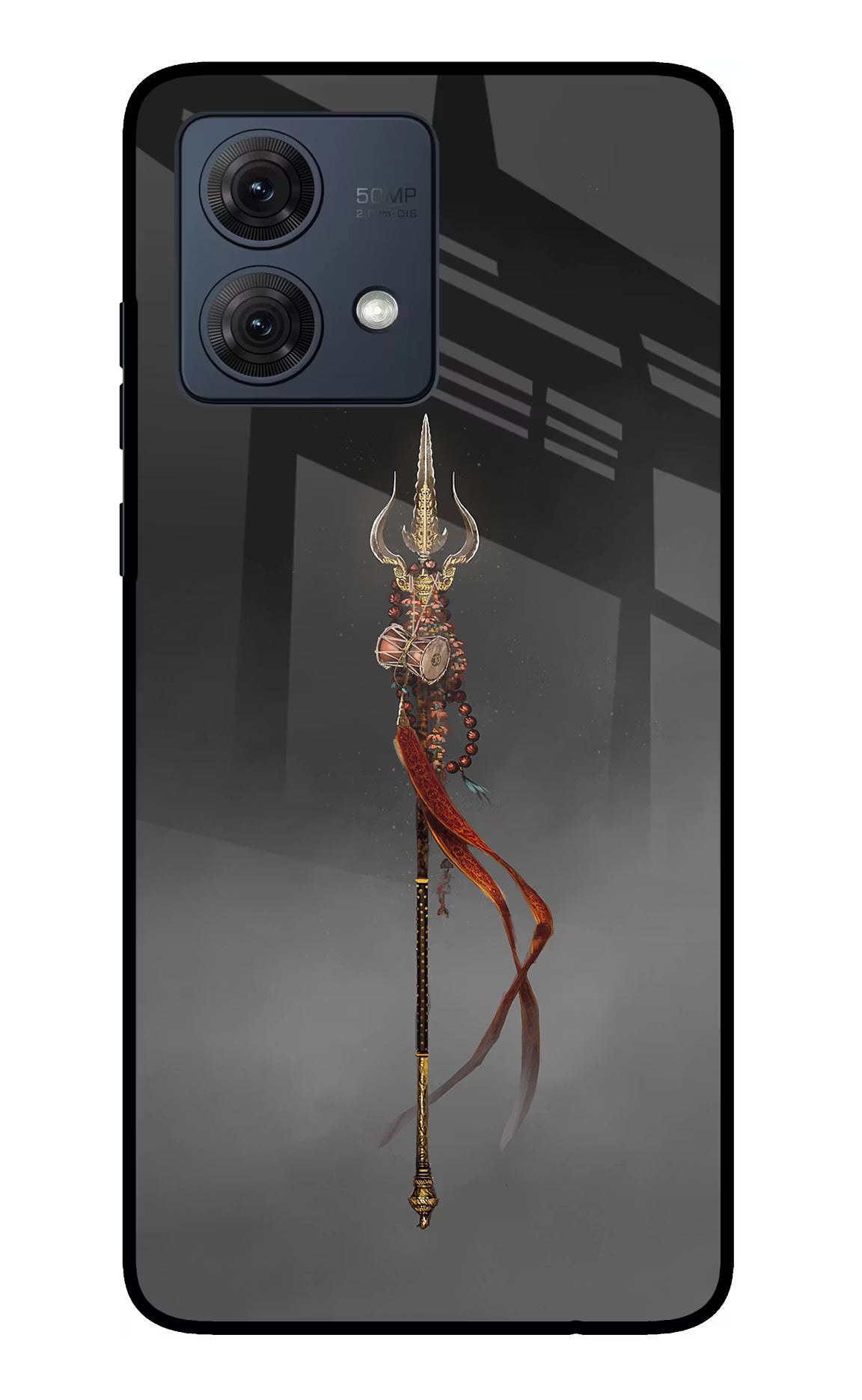 Shiv Trishul Moto G84 5G Glass Case - Shiv Trishul Moto G84 5G Glass Case Shiv Trishul Moto G84 5G Glass Case