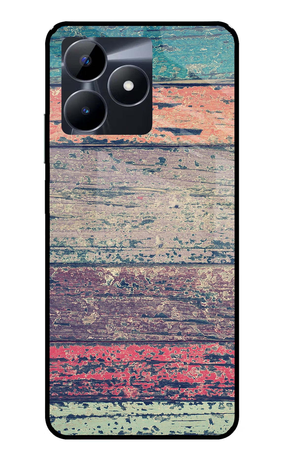 Colourful Wall Realme C53 Glass Case - Colourful Wall Realme C53 Glass Case Colourful Wall Realme C53 Glass Case