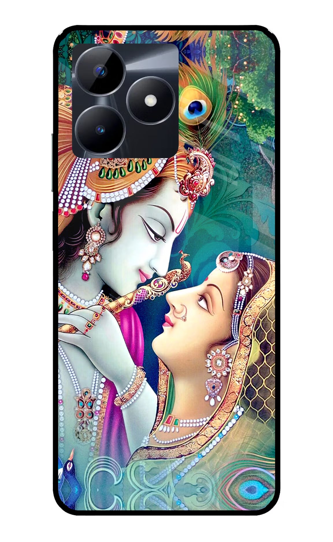 Lord Radha Krishna Realme C53 Glass Case - Lord Radha Krishna Realme C53 Glass Case Lord Radha Krishna Realme C53 Glass Case