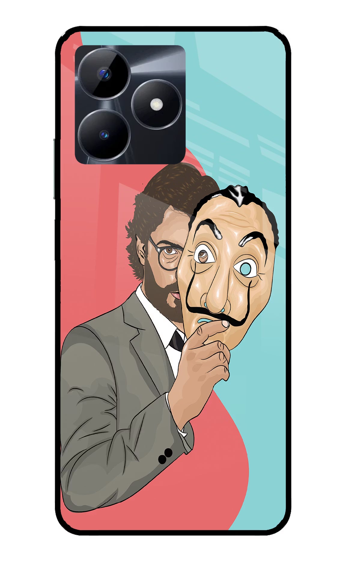 Professor Realme C53 Glass Case - Professor Realme C53 Glass Case Professor Realme C53 Glass Case