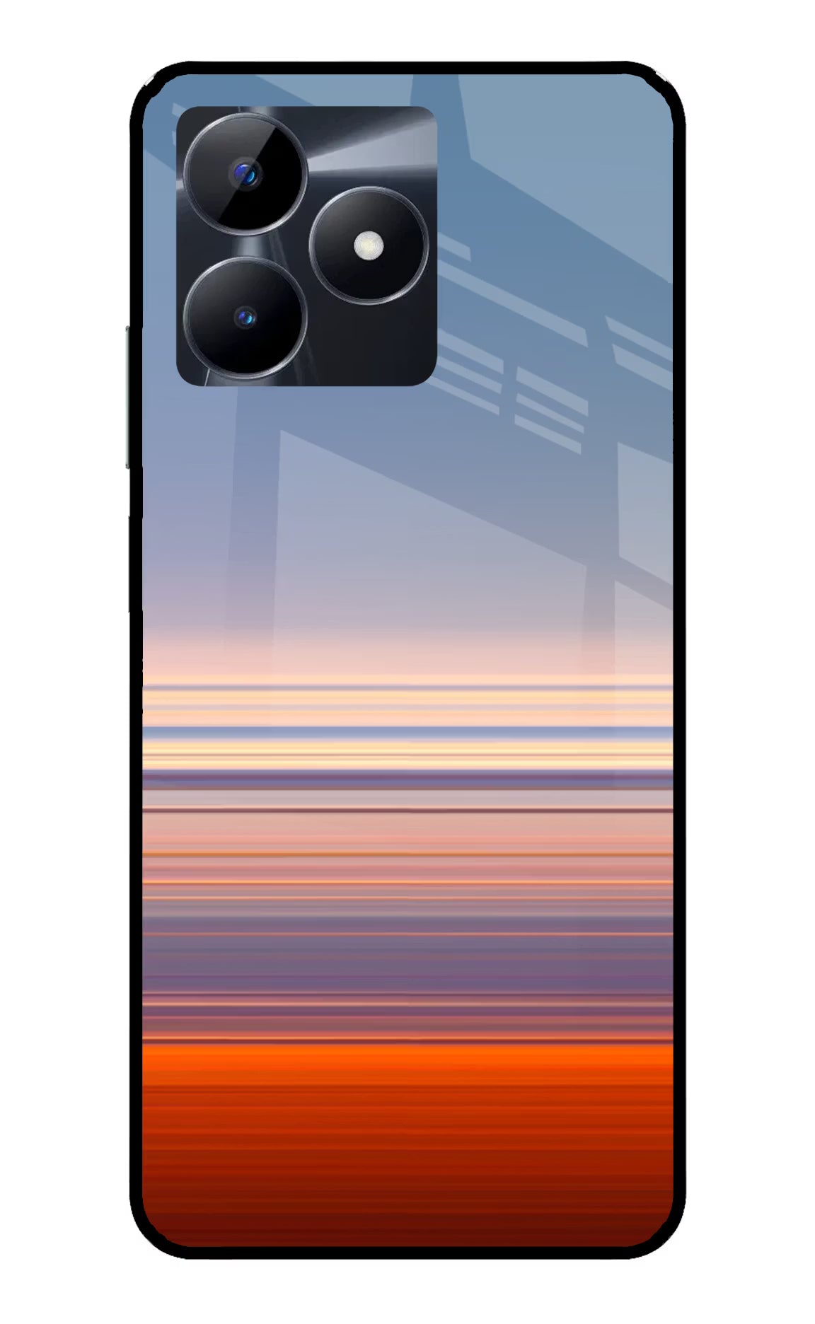 Morning Colors Realme C53 Glass Case - Morning Colors Realme C53 Glass Case Morning Colors Realme C53 Glass Case