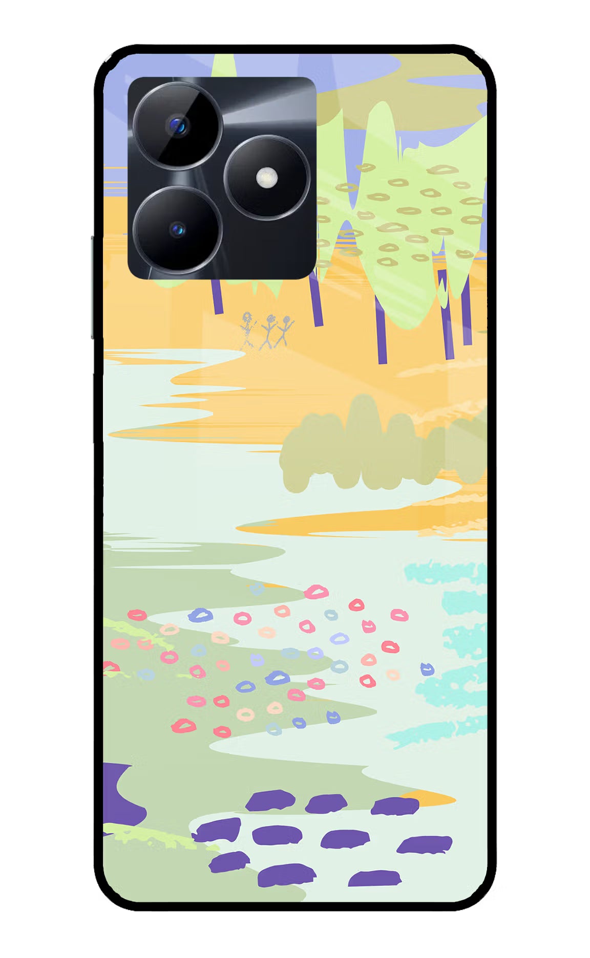 Scenery Realme C53 Glass Case - Scenery Realme C53 Glass Case Scenery Realme C53 Glass Case