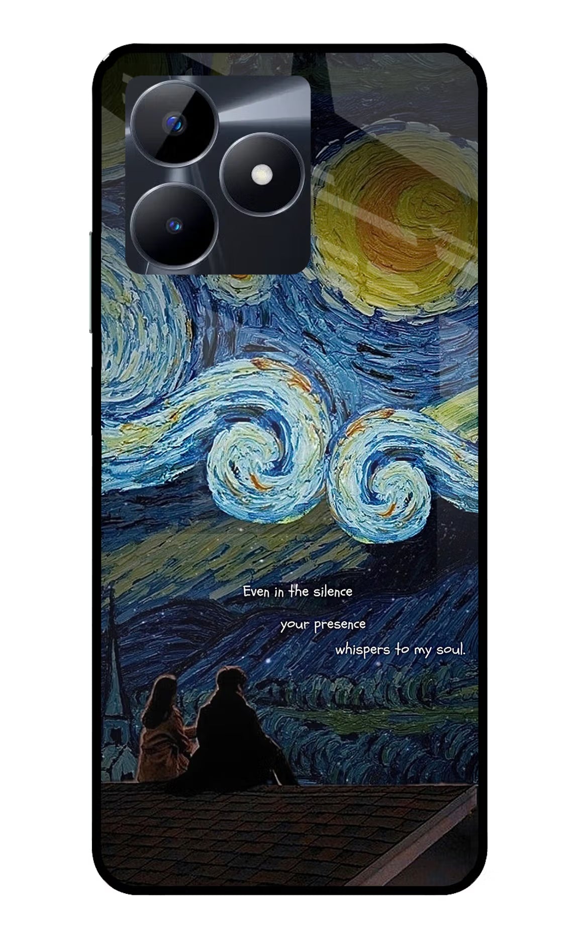 Softcore Realme C53 Glass Case - Softcore Realme C53 Glass Case Softcore Realme C53 Glass Case