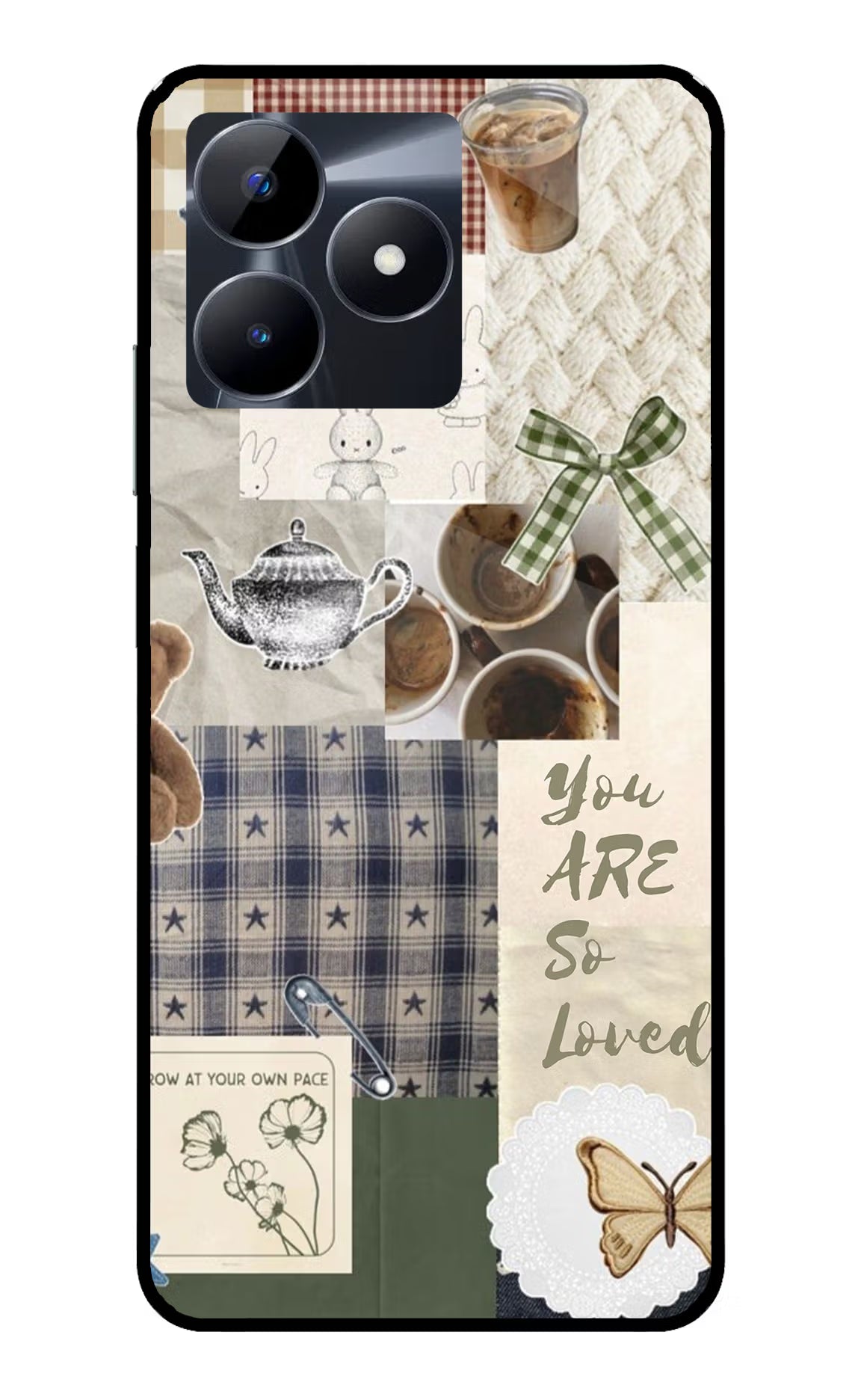 Cookie Realme C53 Glass Case - Cookie Realme C53 Glass Case Cookie Realme C53 Glass Case