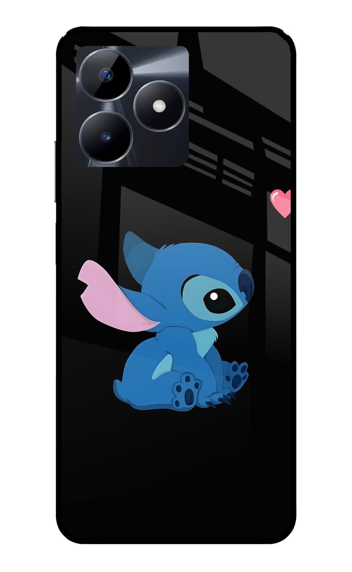 Stitch Crush Realme C53 Glass Case - Stitch Crush Realme C53 Glass Case Stitch Crush Realme C53 Glass Case