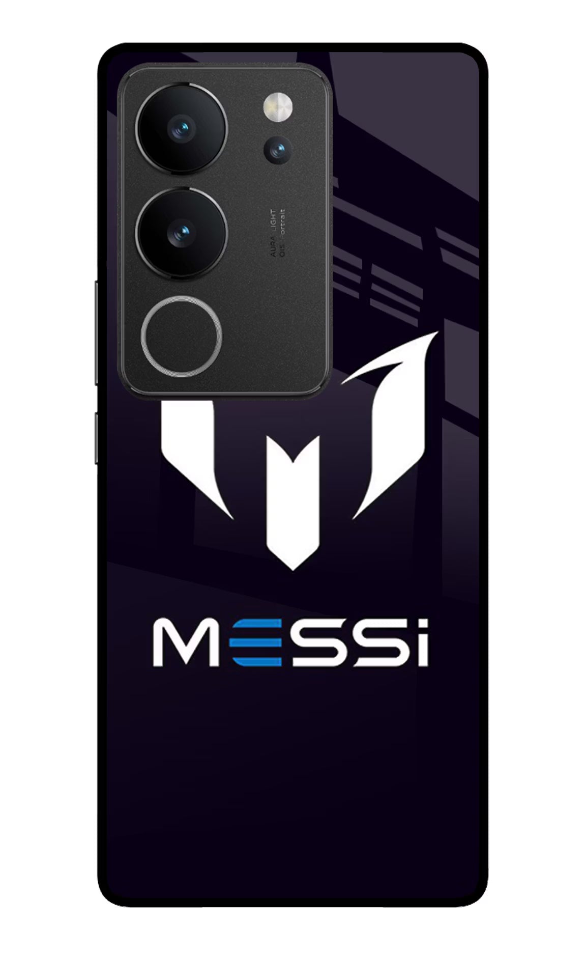 Messi Logo Vivo V29/V29 Pro Glass Case - Messi Logo Vivo V29/V29 Pro Glass Case Messi Logo Vivo V29/V29 Pro Glass Case