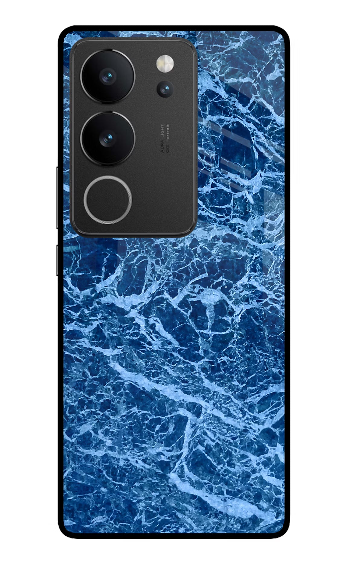 Blue Marble Vivo V29/V29 Pro Glass Case - Blue Marble Vivo V29/V29 Pro Glass Case Blue Marble Vivo V29/V29 Pro Glass Case