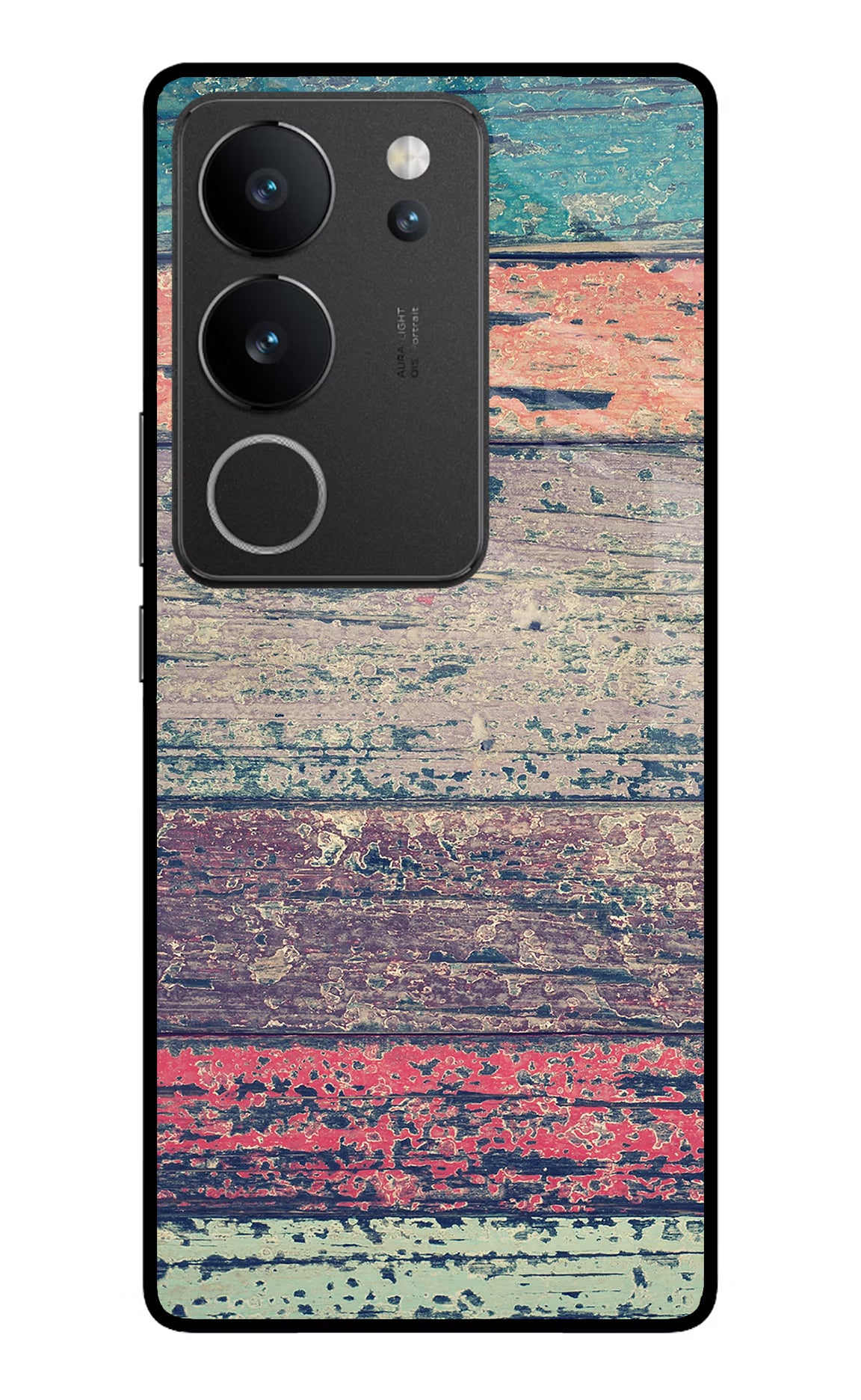 Colourful Wall Vivo V29/V29 Pro Glass Case - Colourful Wall Vivo V29/V29 Pro Glass Case Colourful Wall Vivo V29/V29 Pro Glass Case