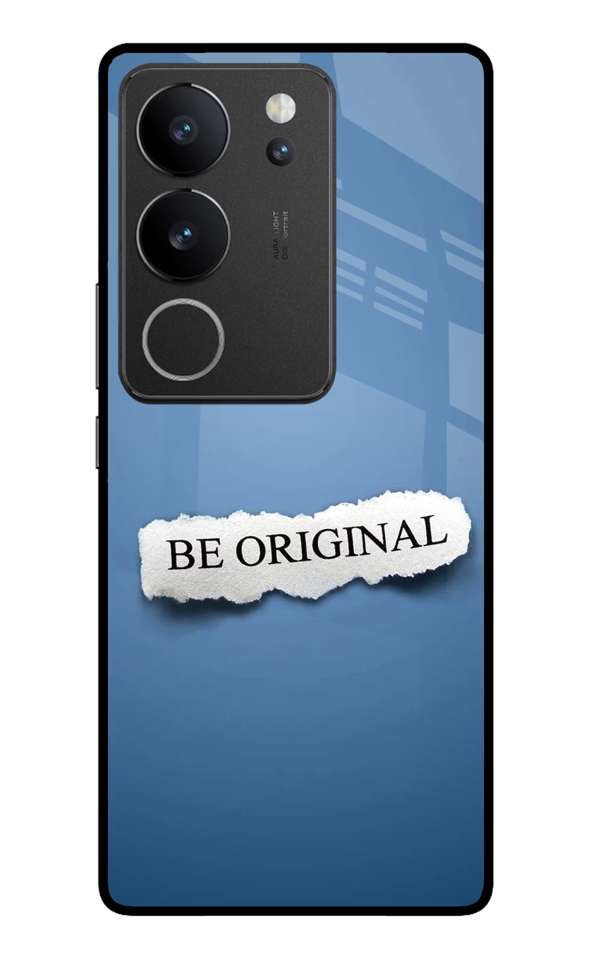 Be Original Vivo V29/V29 Pro Glass Case - Be Original Vivo V29/V29 Pro Glass Case Be Original Vivo V29/V29 Pro Glass Case