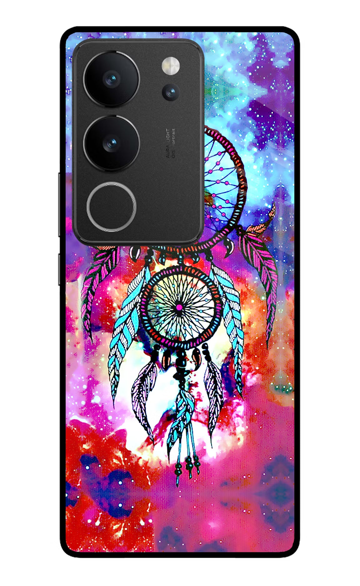 Dream Catcher Abstract Vivo V29/V29 Pro Glass Case - Dream Catcher Abstract Vivo V29/V29 Pro Glass Case Dream Catcher Abstract Vivo V29/V29 Pro Glass Case