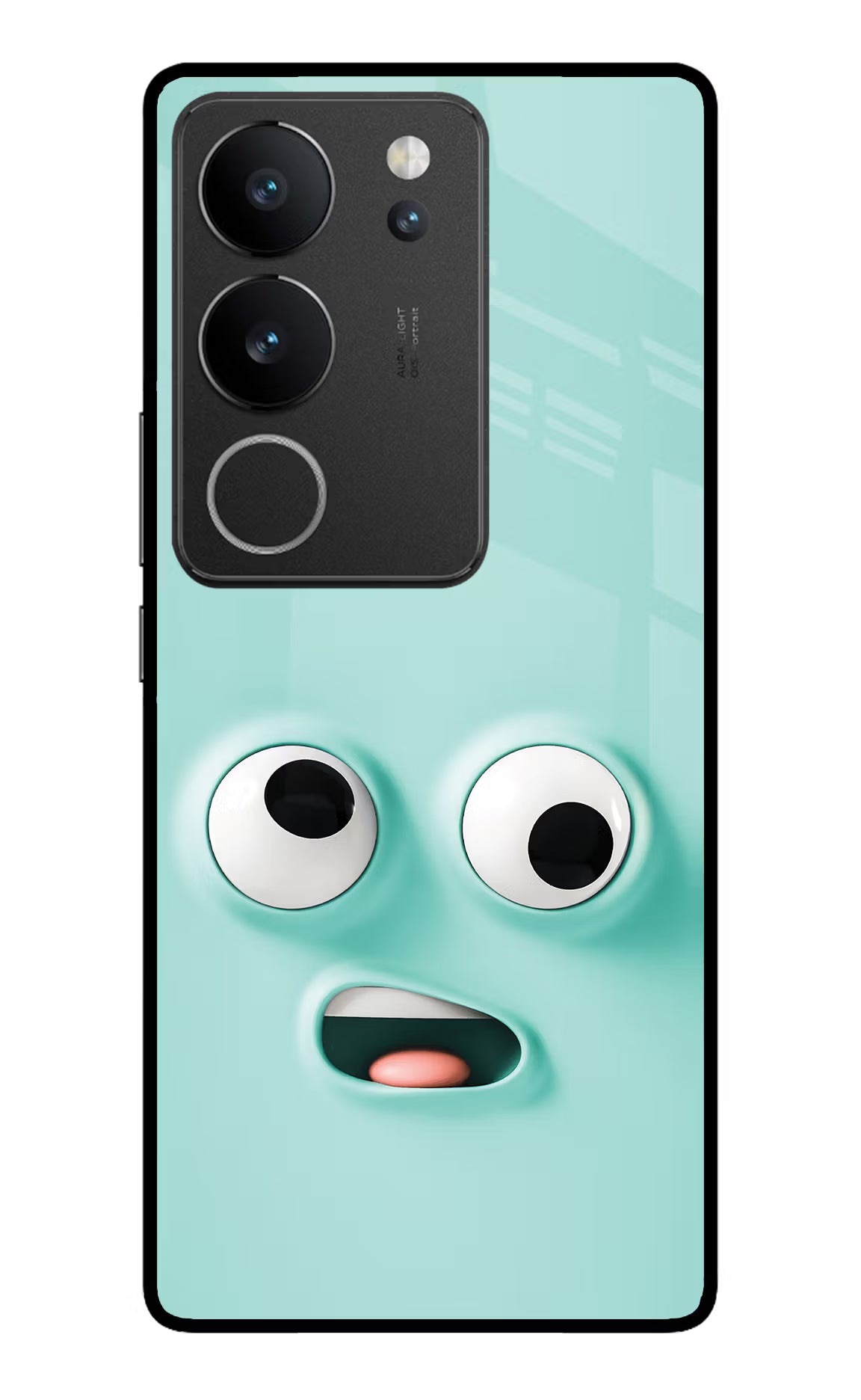 Funny Cartoon Vivo V29/V29 Pro Glass Case - Funny Cartoon Vivo V29/V29 Pro Glass Case Funny Cartoon Vivo V29/V29 Pro Glass Case