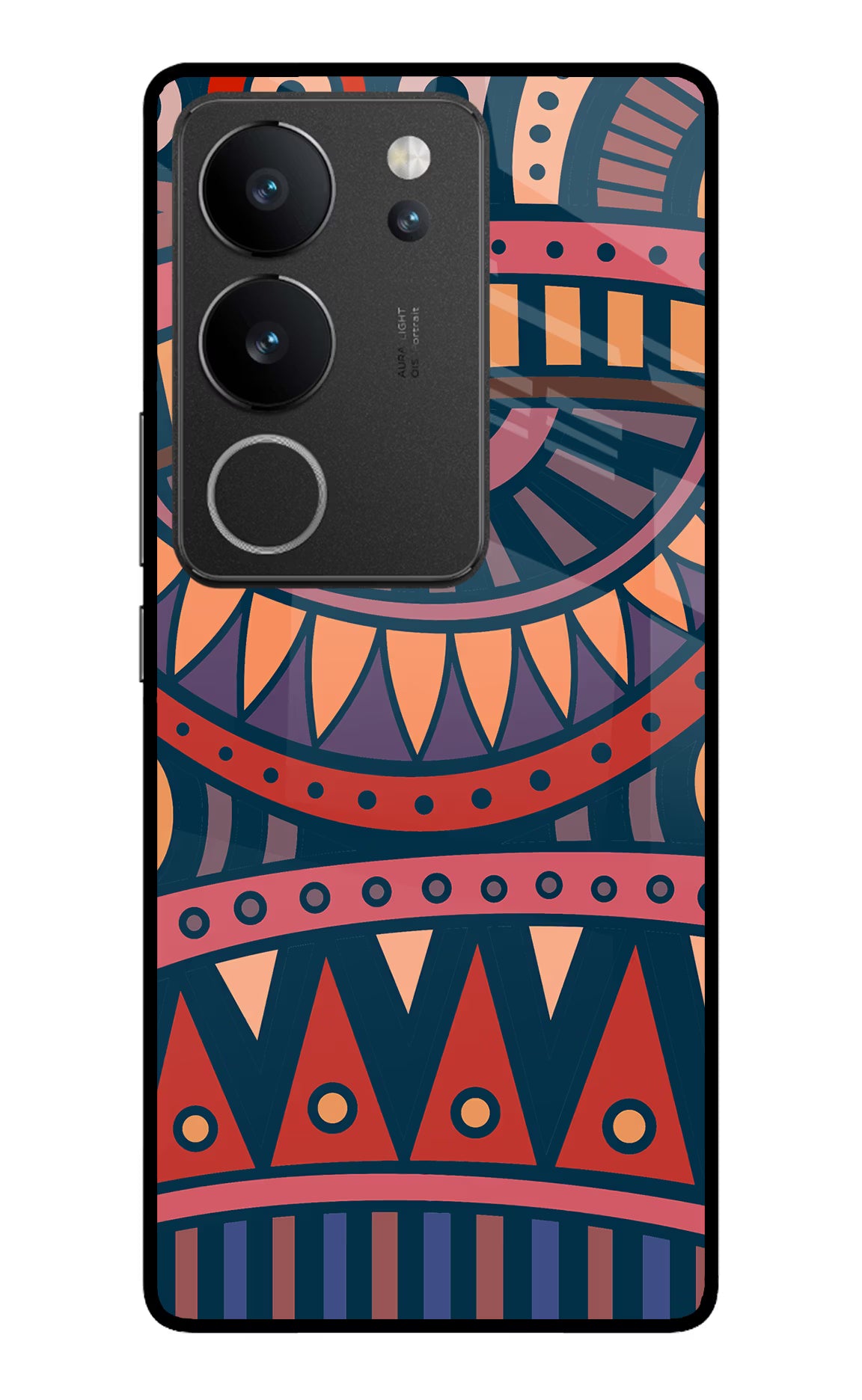 African Culture Design Vivo V29/V29 Pro Glass Case - African Culture Design Vivo V29/V29 Pro Glass Case African Culture Design Vivo V29/V29 Pro Glass Case
