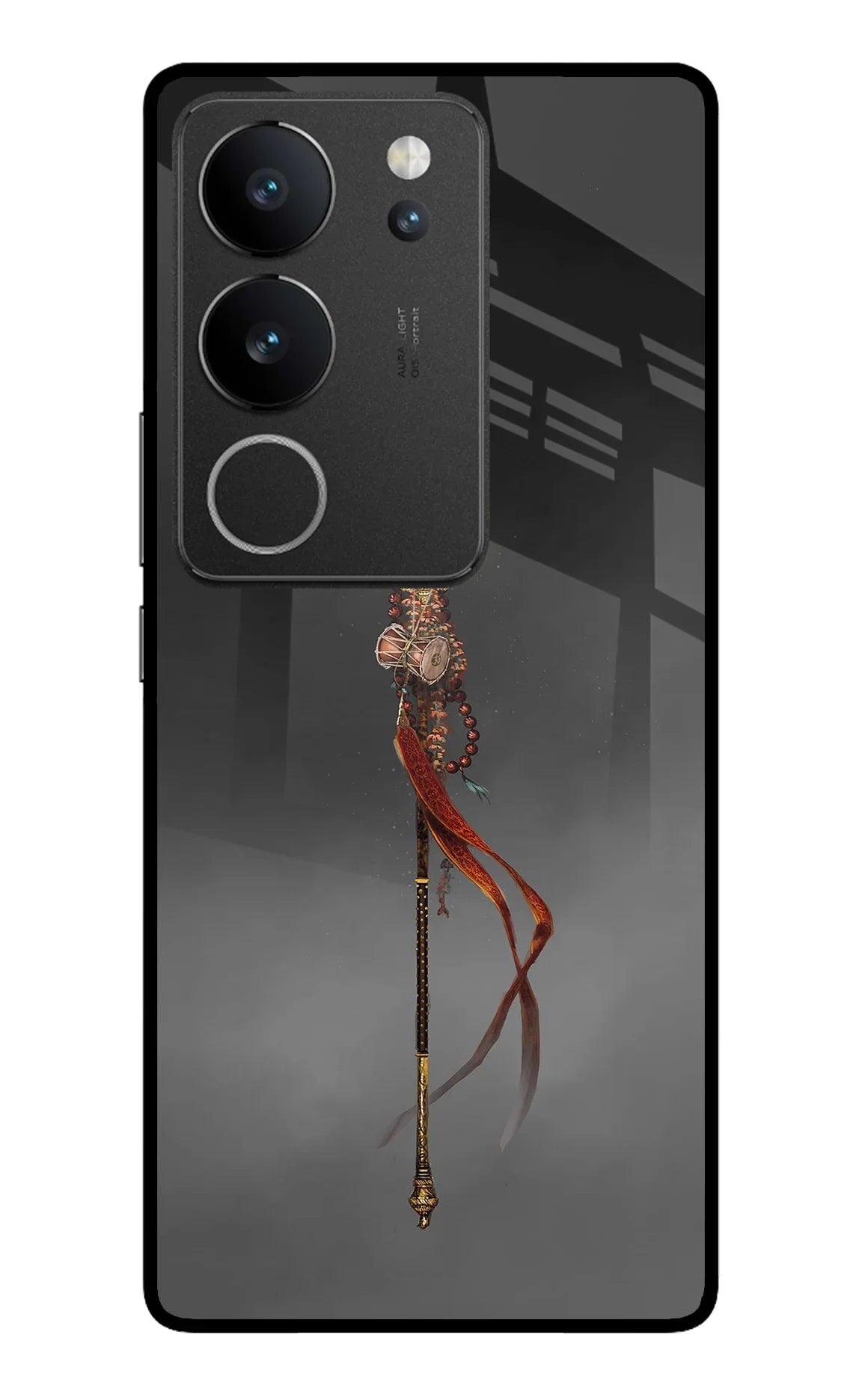 Shiv Trishul Vivo V29/V29 Pro Glass Case - Shiv Trishul Vivo V29/V29 Pro Glass Case Shiv Trishul Vivo V29/V29 Pro Glass Case