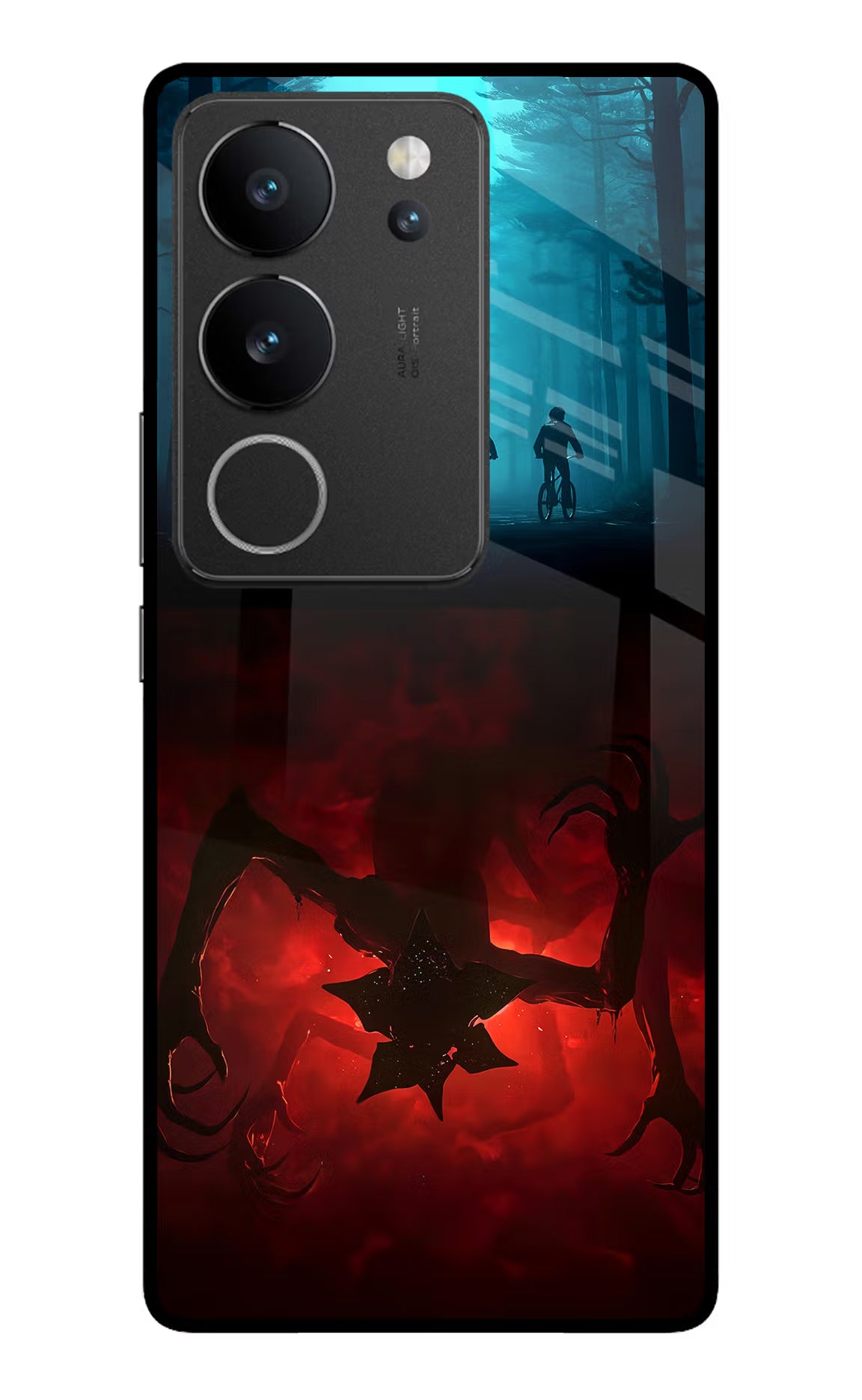 Ordinary Things Downside Up Vivo V29/V29 Pro Glass Case - Ordinary Things Downside Up Vivo V29/V29 Pro Glass Case Ordinary Things Downside Up Vivo V29/V29 Pro Glass Case