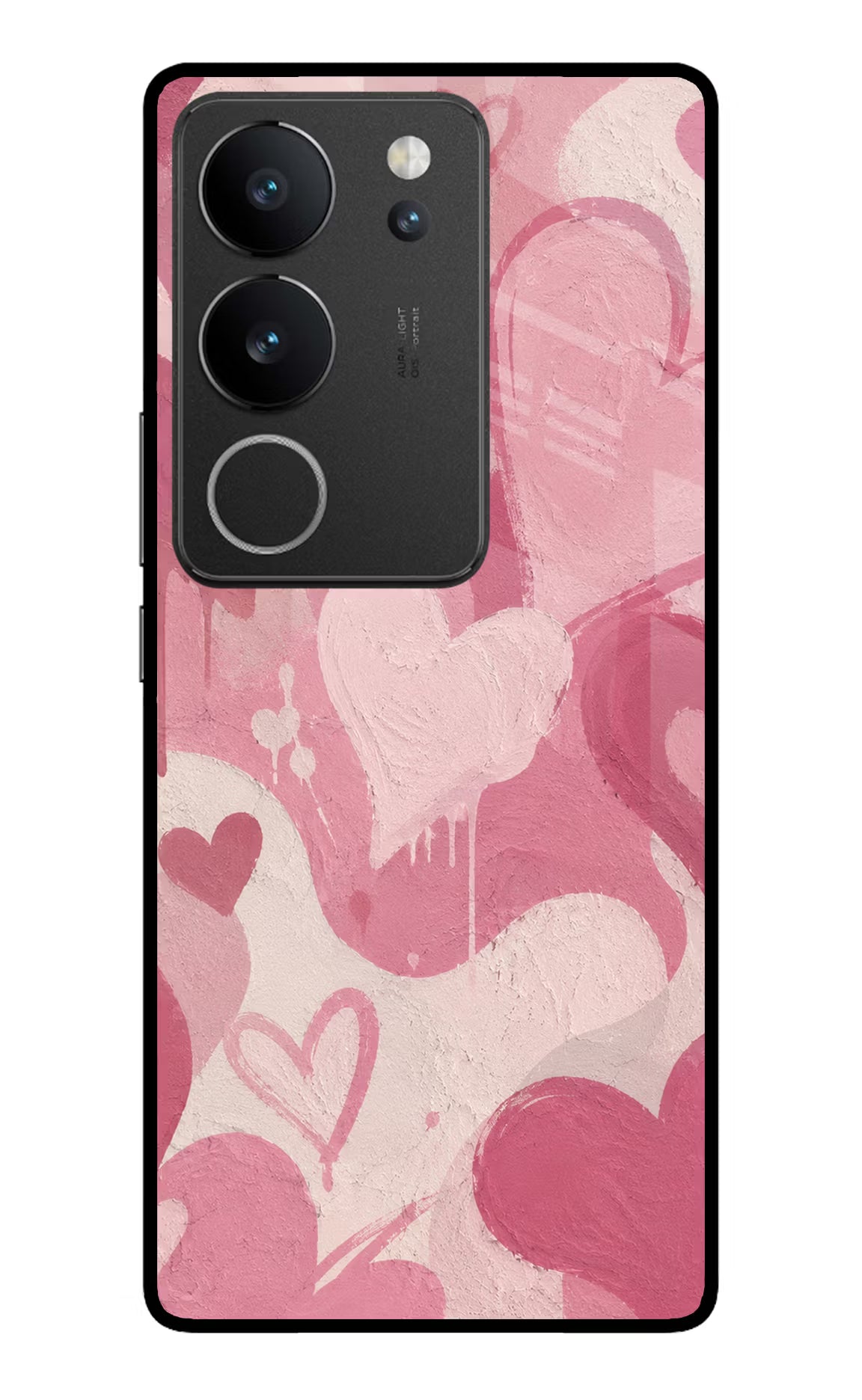 Hearty case Vivo V29/V29 Pro Glass Case - Hearty case Vivo V29/V29 Pro Glass Case Hearty case Vivo V29/V29 Pro Glass Case